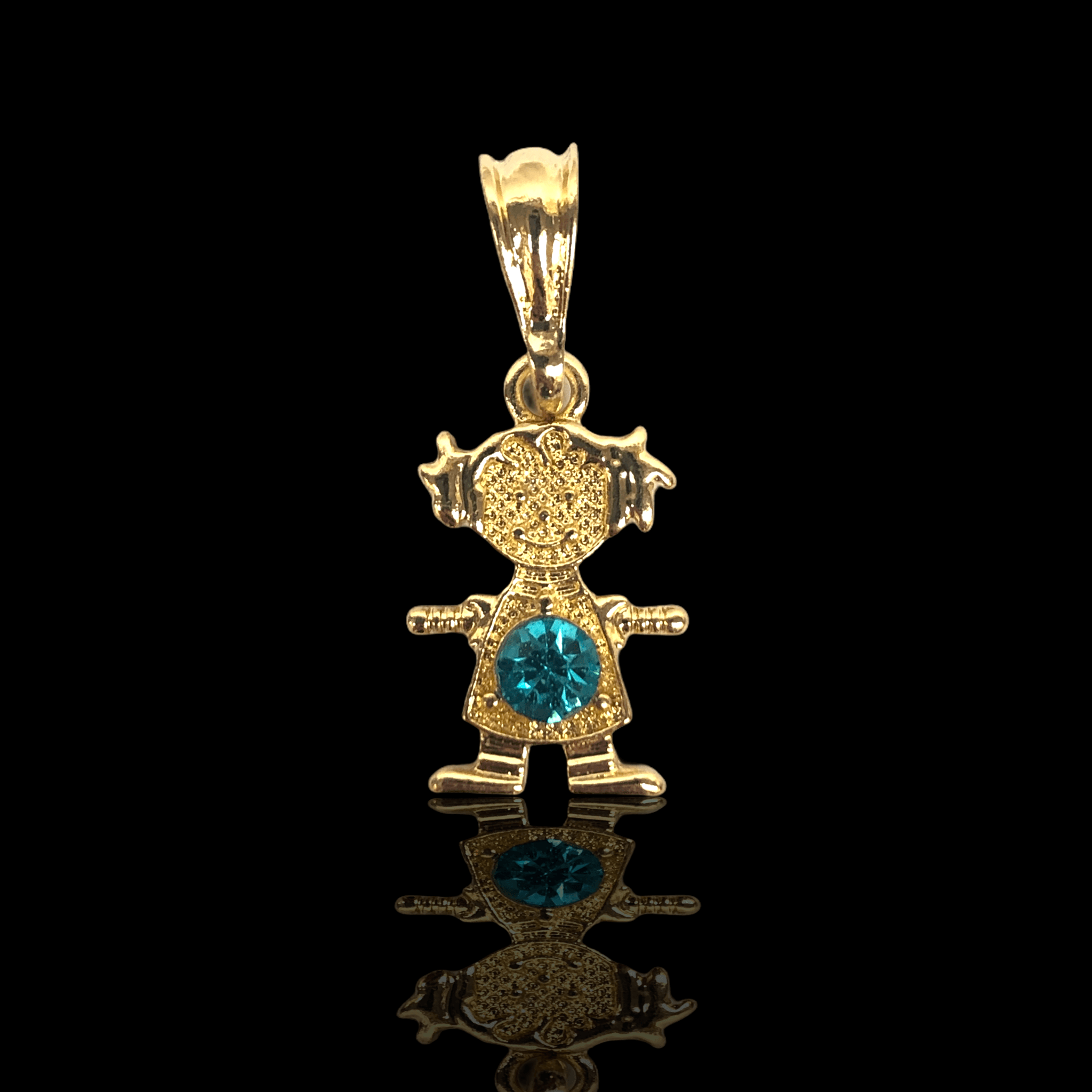 OLP 0245 -18K Gold Filled Oro Laminado NEW, PENDANT - KUANIA