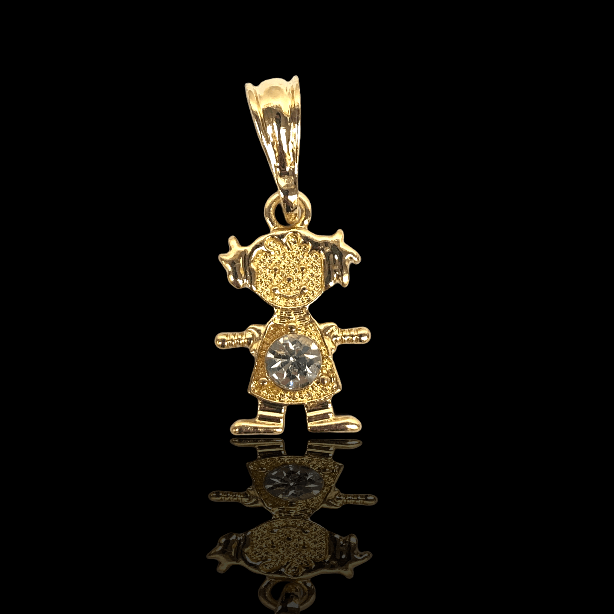 OLP 0245 -18K Gold Filled Oro Laminado NEW, PENDANT - KUANIA