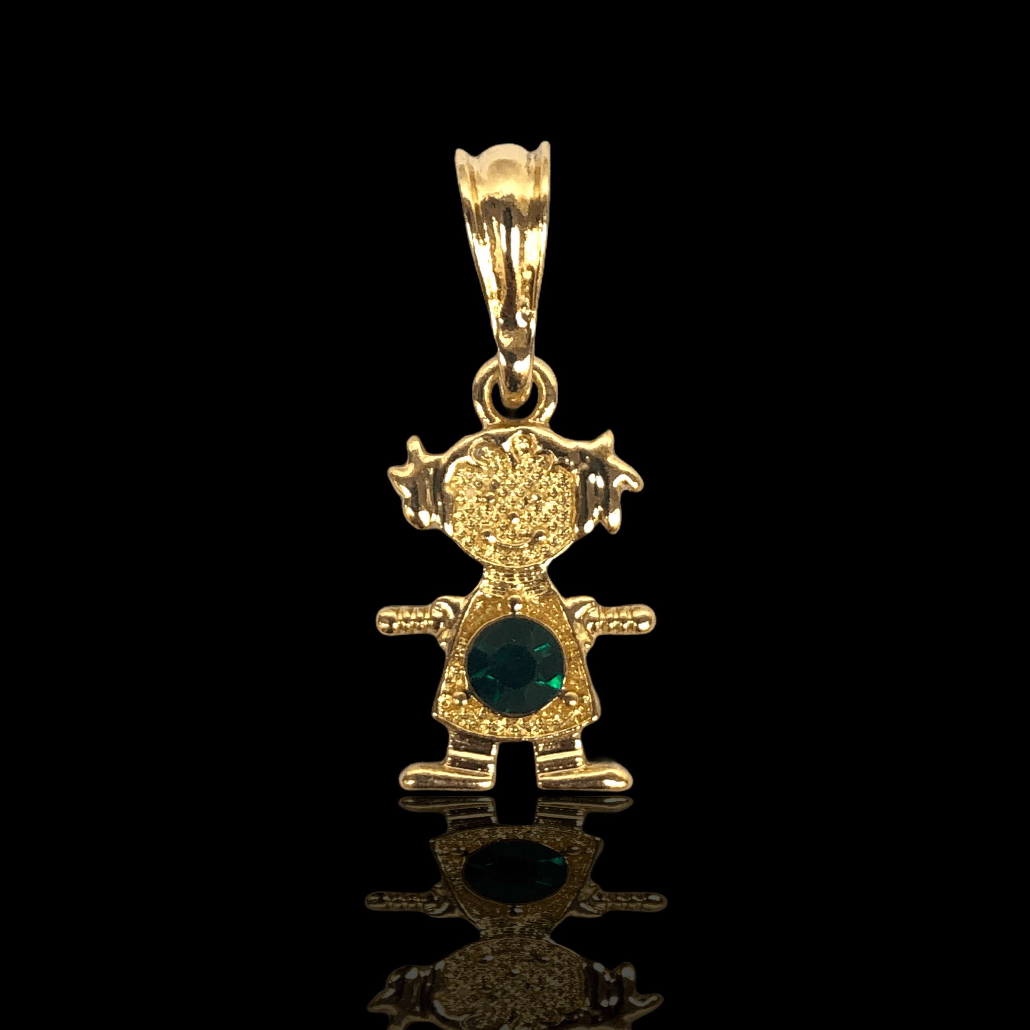 OLP 0245 -18K Gold Filled Oro Laminado NEW, PENDANT - KUANIA