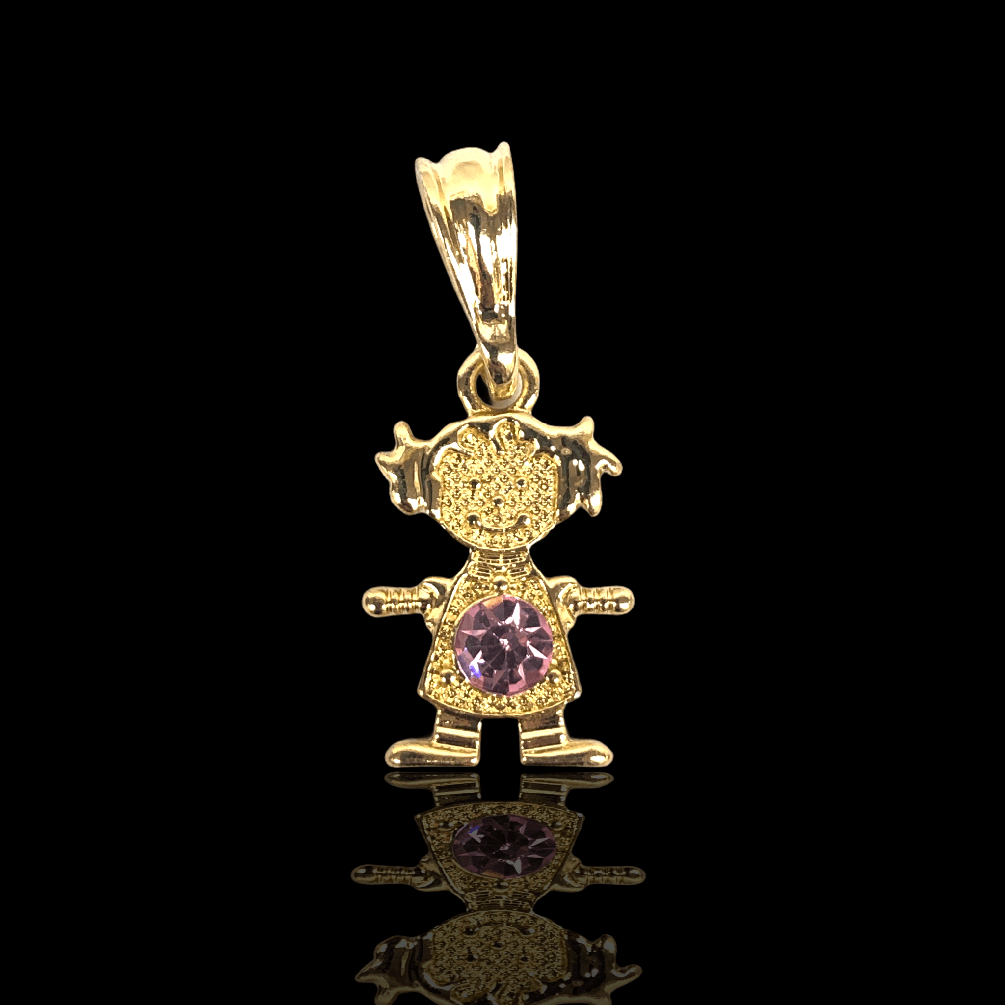 OLP 0245 -18K Gold Filled Oro Laminado NEW, PENDANT - KUANIA