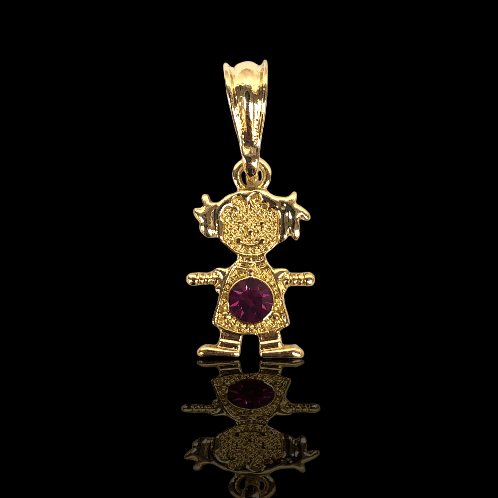 OLP 0245 -18K Gold Filled Oro Laminado NEW, PENDANT - KUANIA