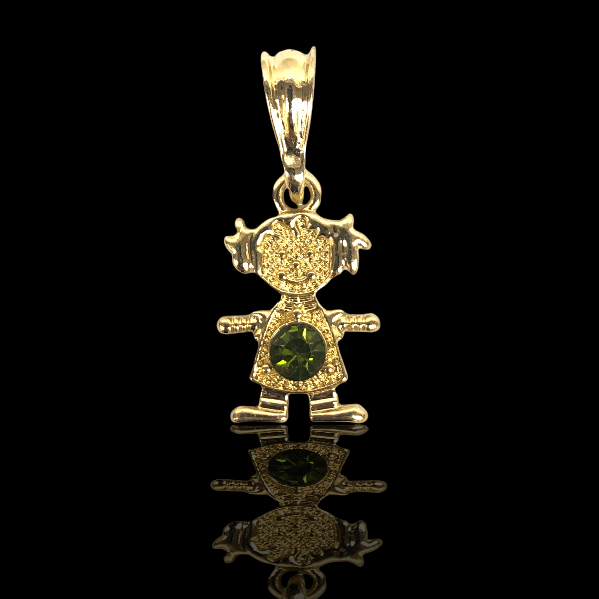 OLP 0245 -18K Gold Filled Oro Laminado NEW, PENDANT - KUANIA