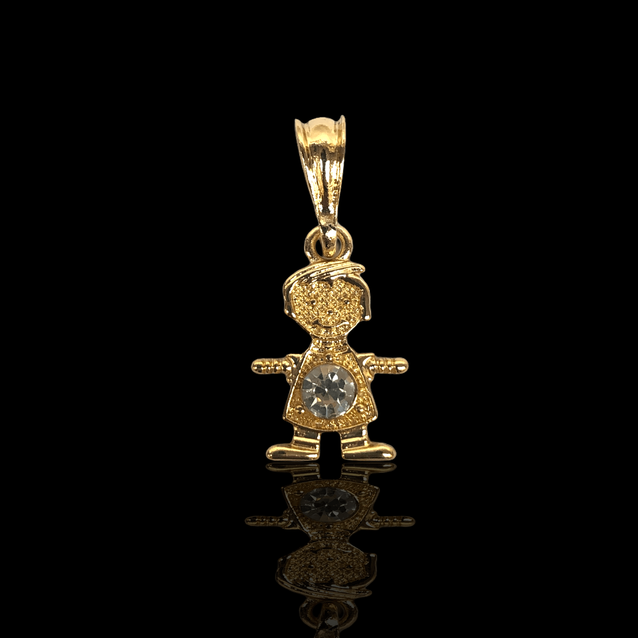 OLP 0246 -18K Gold Filled Oro Laminado NEW, PENDANT - KUANIA