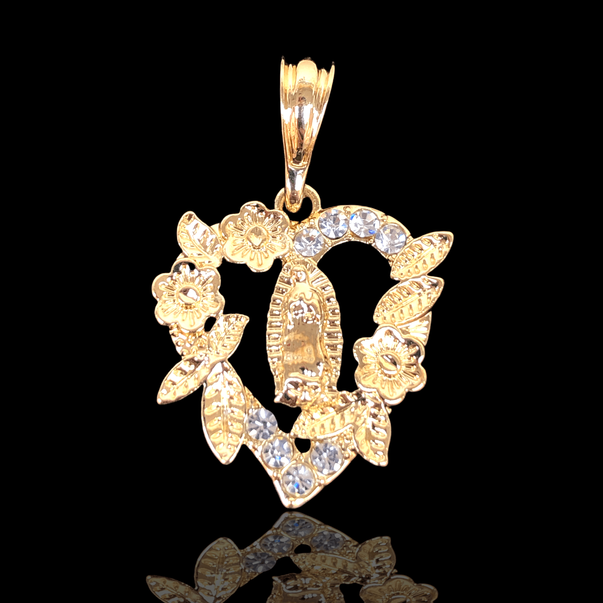 OLP 0268 -18K Gold Filled Oro Laminado NEW, PENDANT - KUANIA