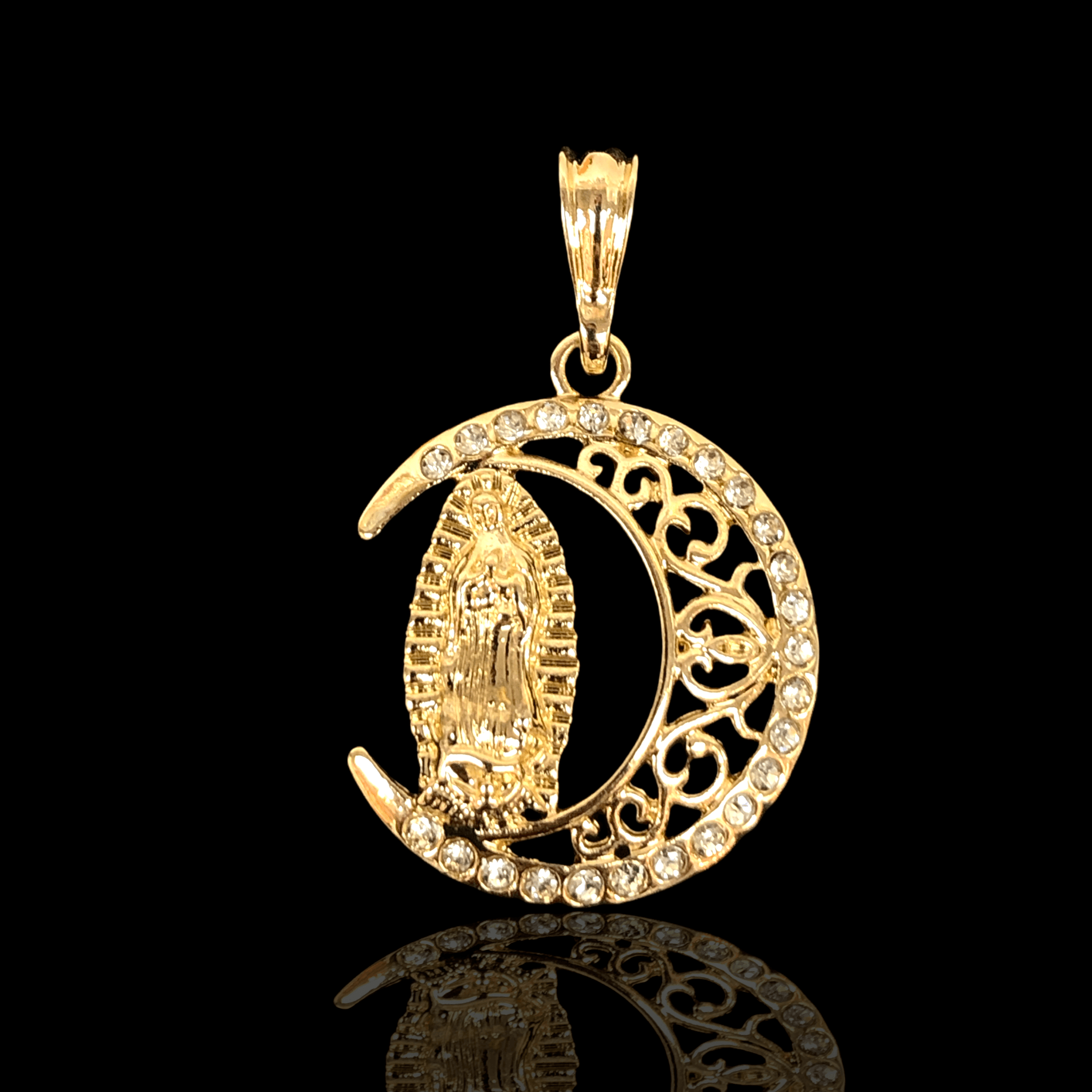 OLP 0276 -18K Gold Filled Oro Laminado NEW, PENDANT - KUANIA