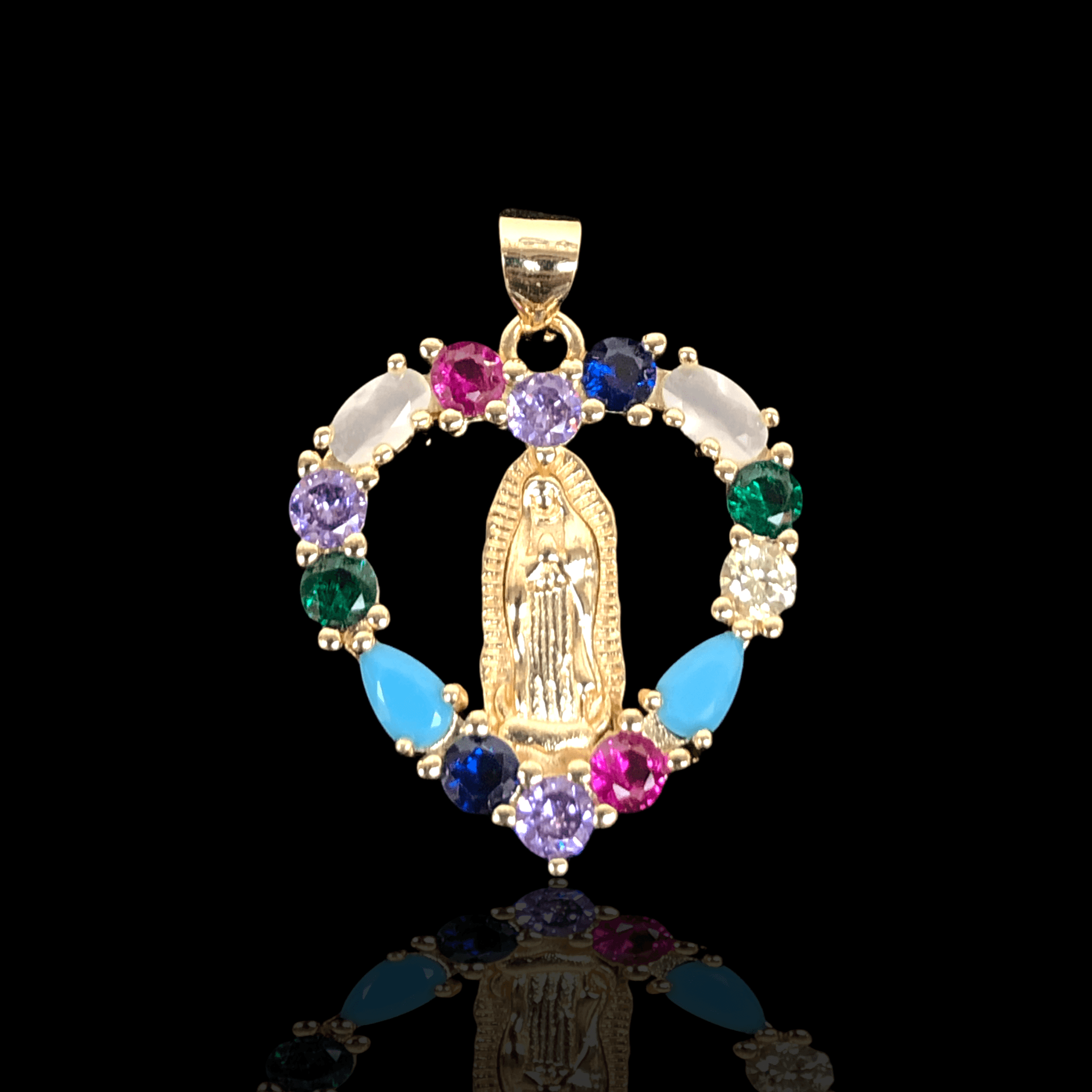 OLP 0291 -18K Gold Filled Oro Laminado NEW - KUANIA