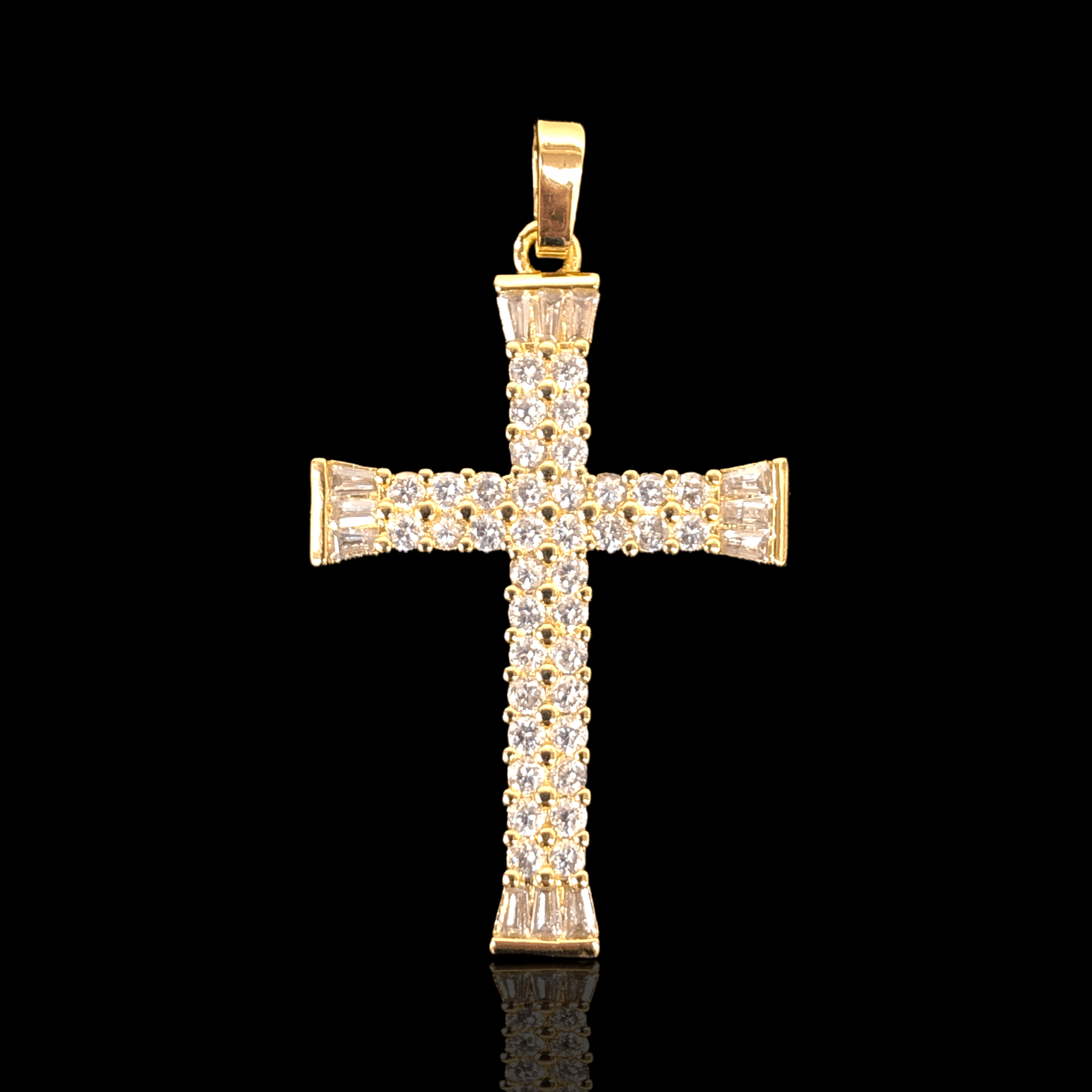 OLP 0300 -18K Gold Filled Oro Laminado NEW - KUANIA