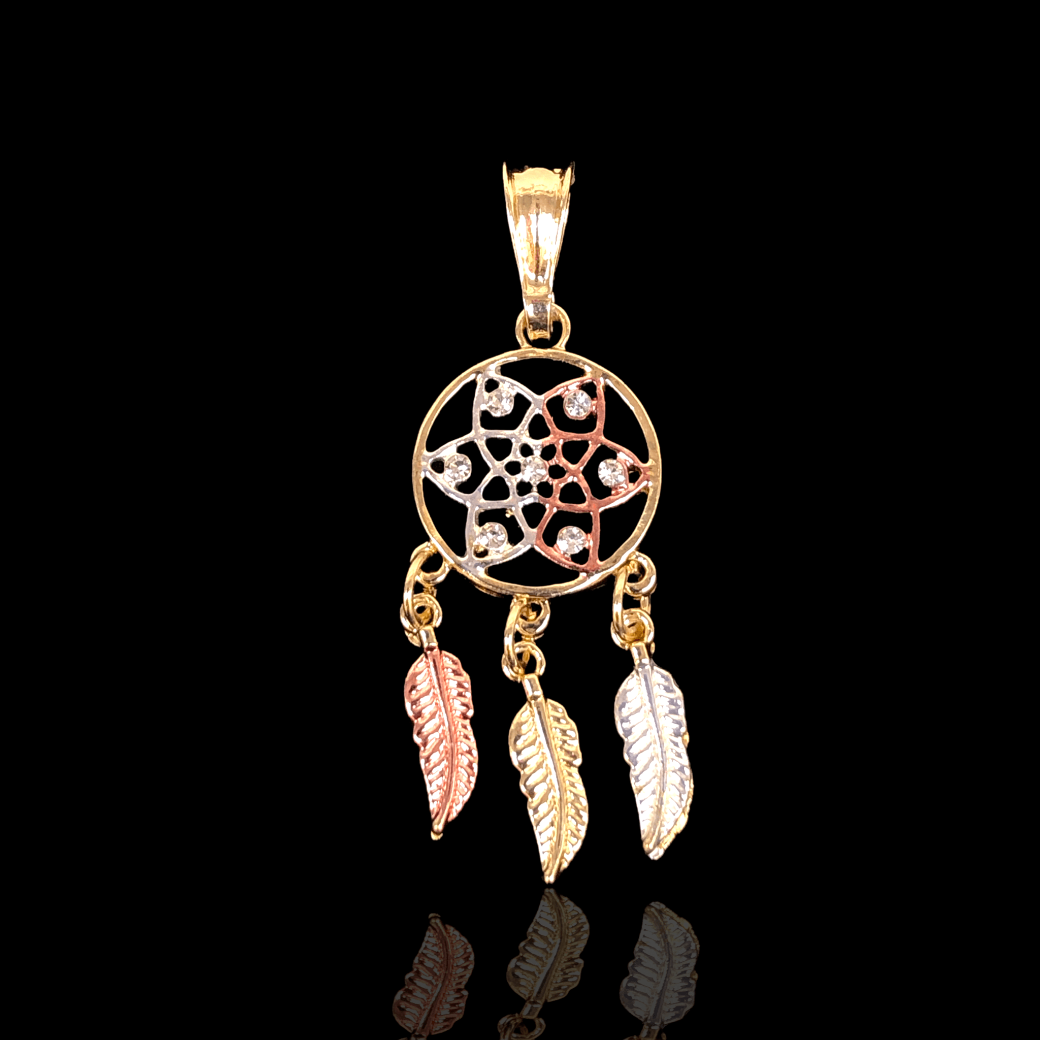 OLP 0305 -18K Gold Filled Oro Laminado NEW, PENDANT - KUANIA