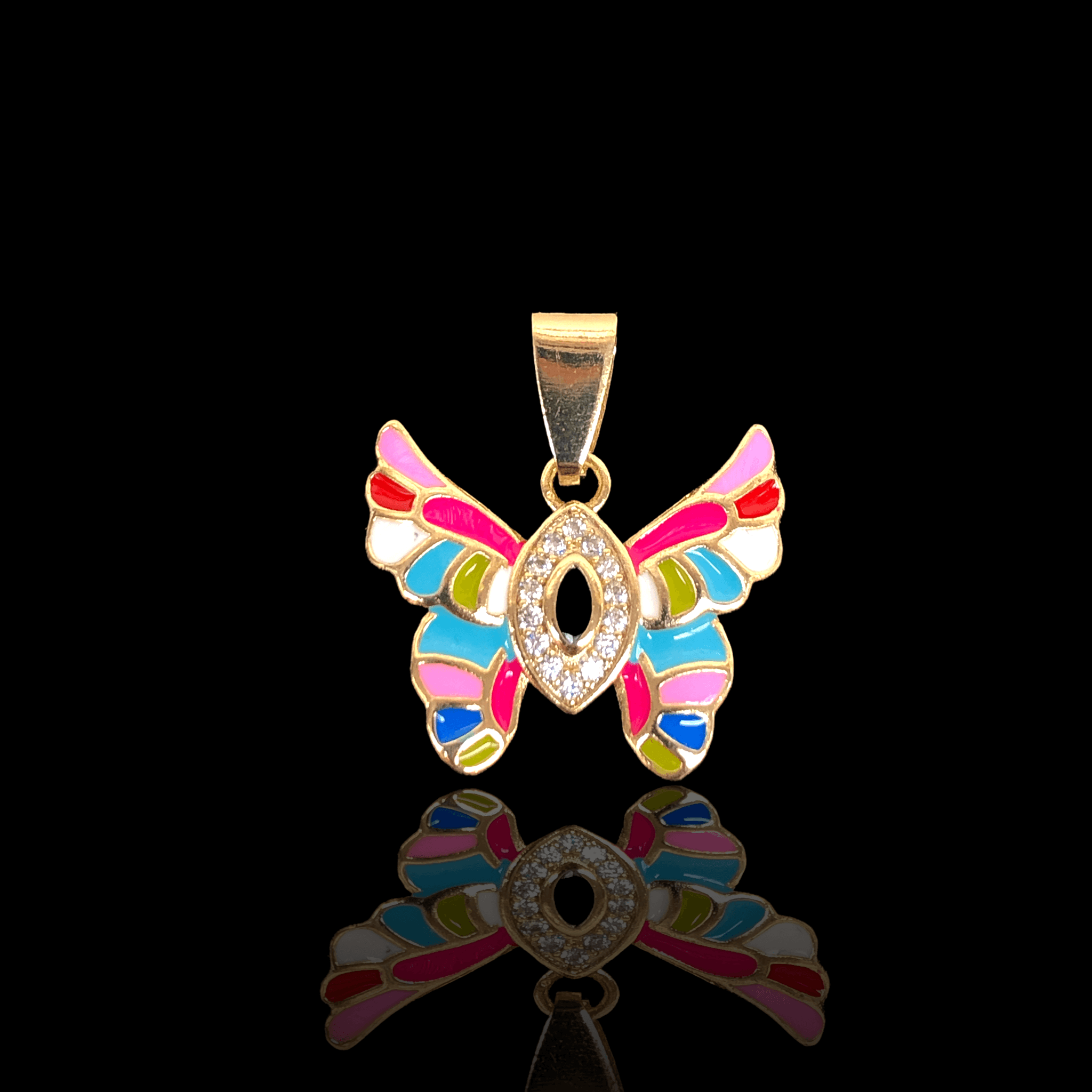 OLP 0334 -18K Gold Filled Oro Laminado NEW, PENDANT - KUANIA