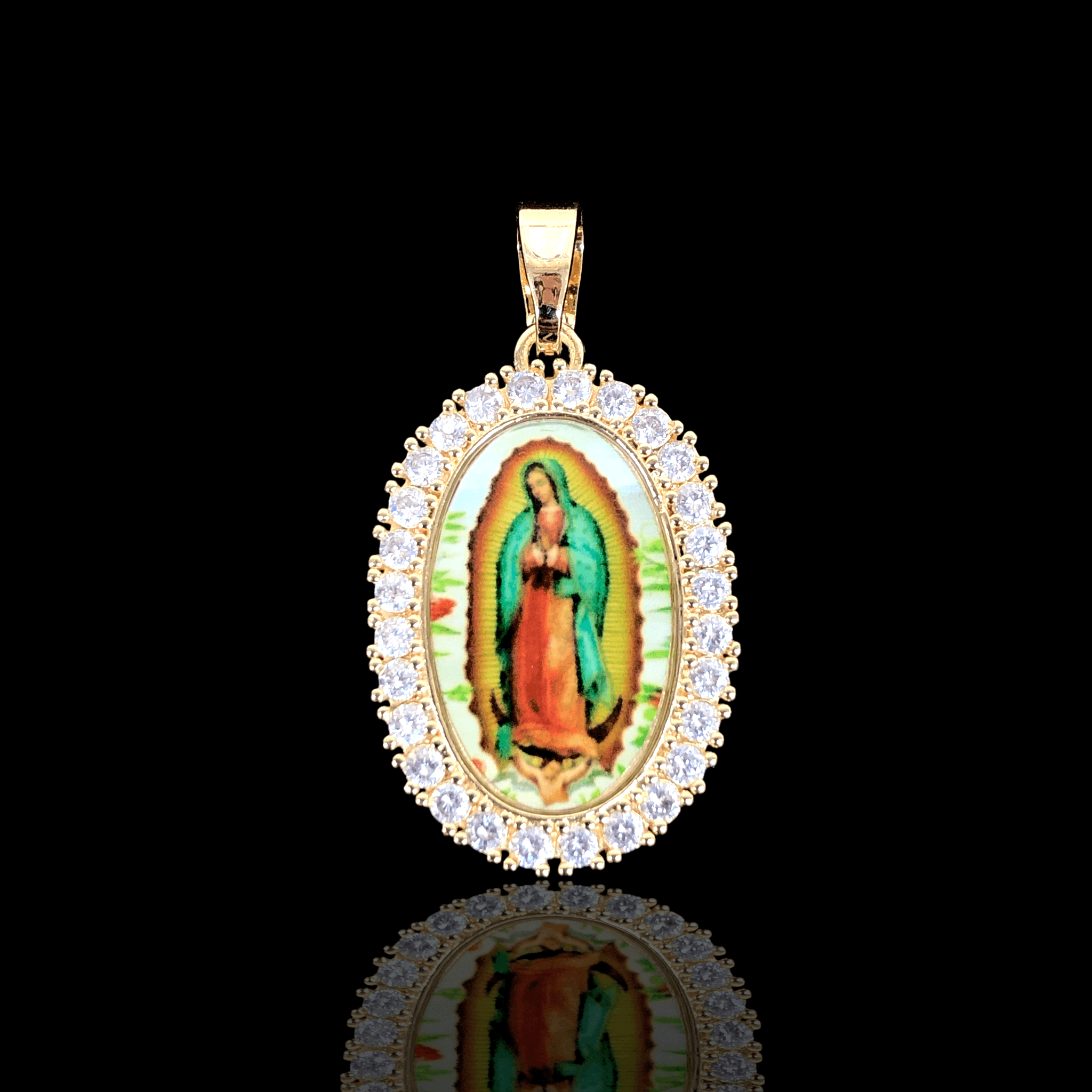 OLP 0370 -18K Gold Filled Oro Laminado NEW, PENDANT - KUANIA