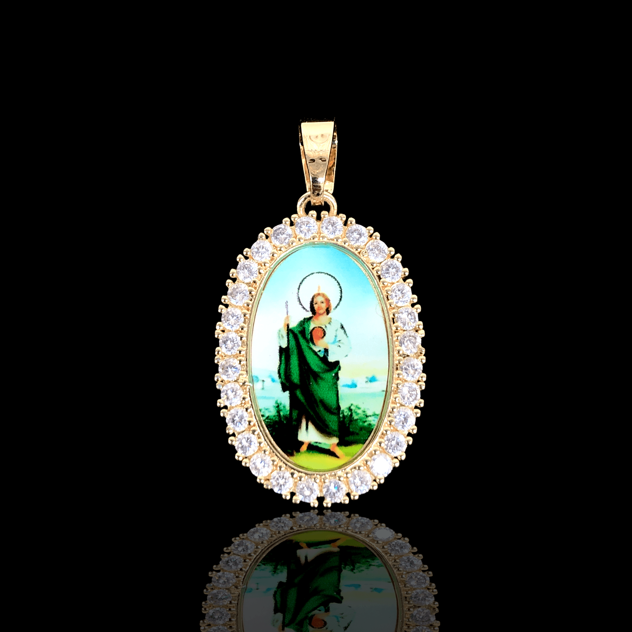 OLP 0370 -18K Gold Filled Oro Laminado NEW, PENDANT - KUANIA