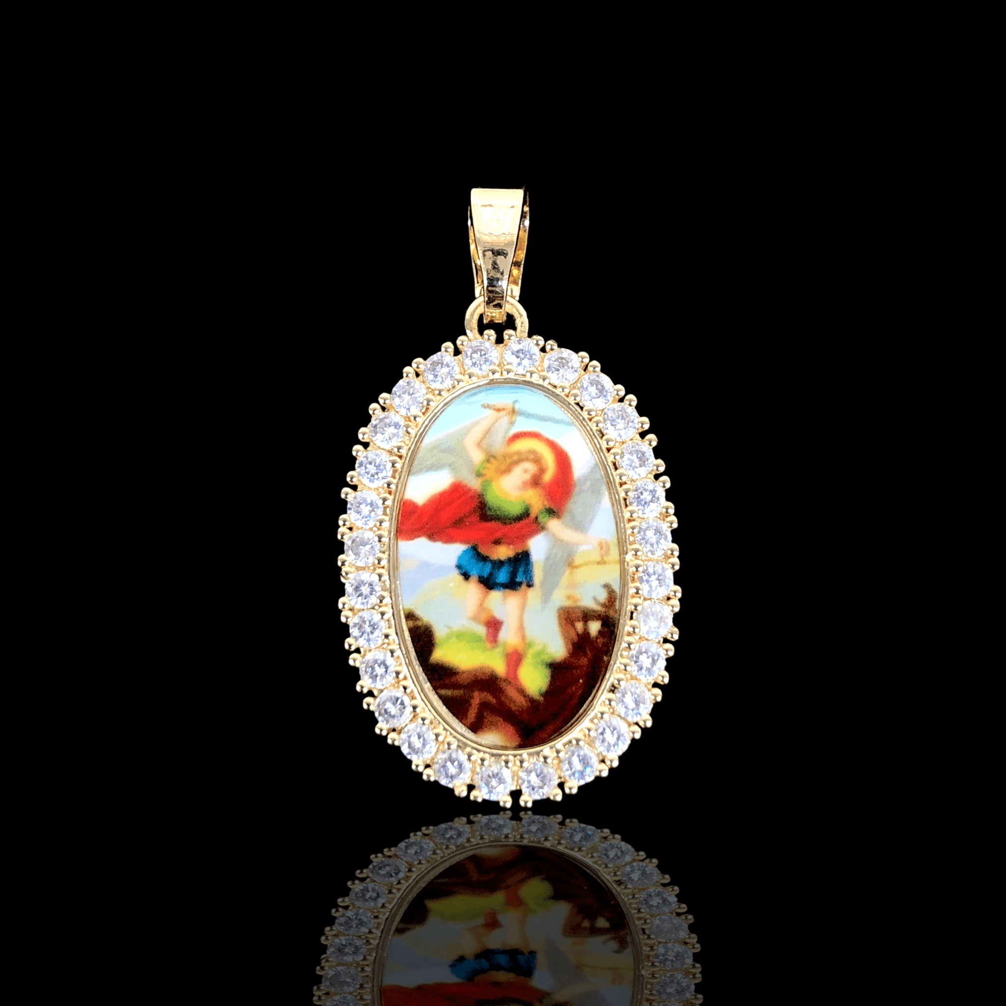 OLP 0370 -18K Gold Filled Oro Laminado NEW, PENDANT - KUANIA