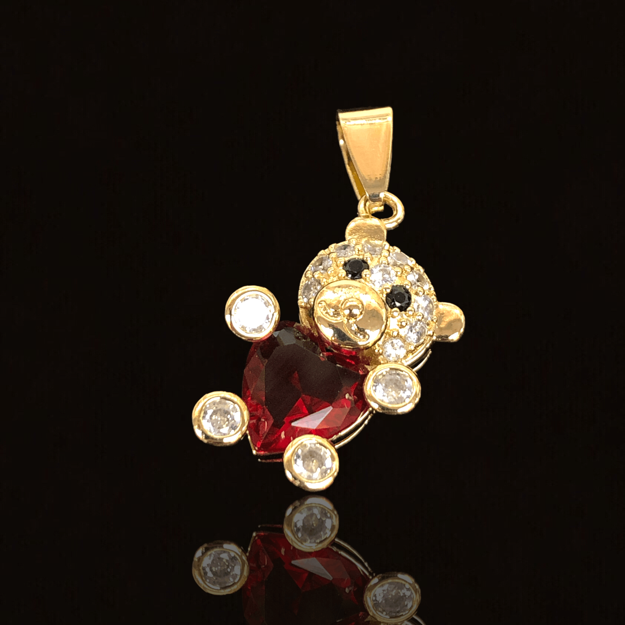 OLP 0386 -18K Gold Filled Oro Laminado NEW, PENDANT - KUANIA