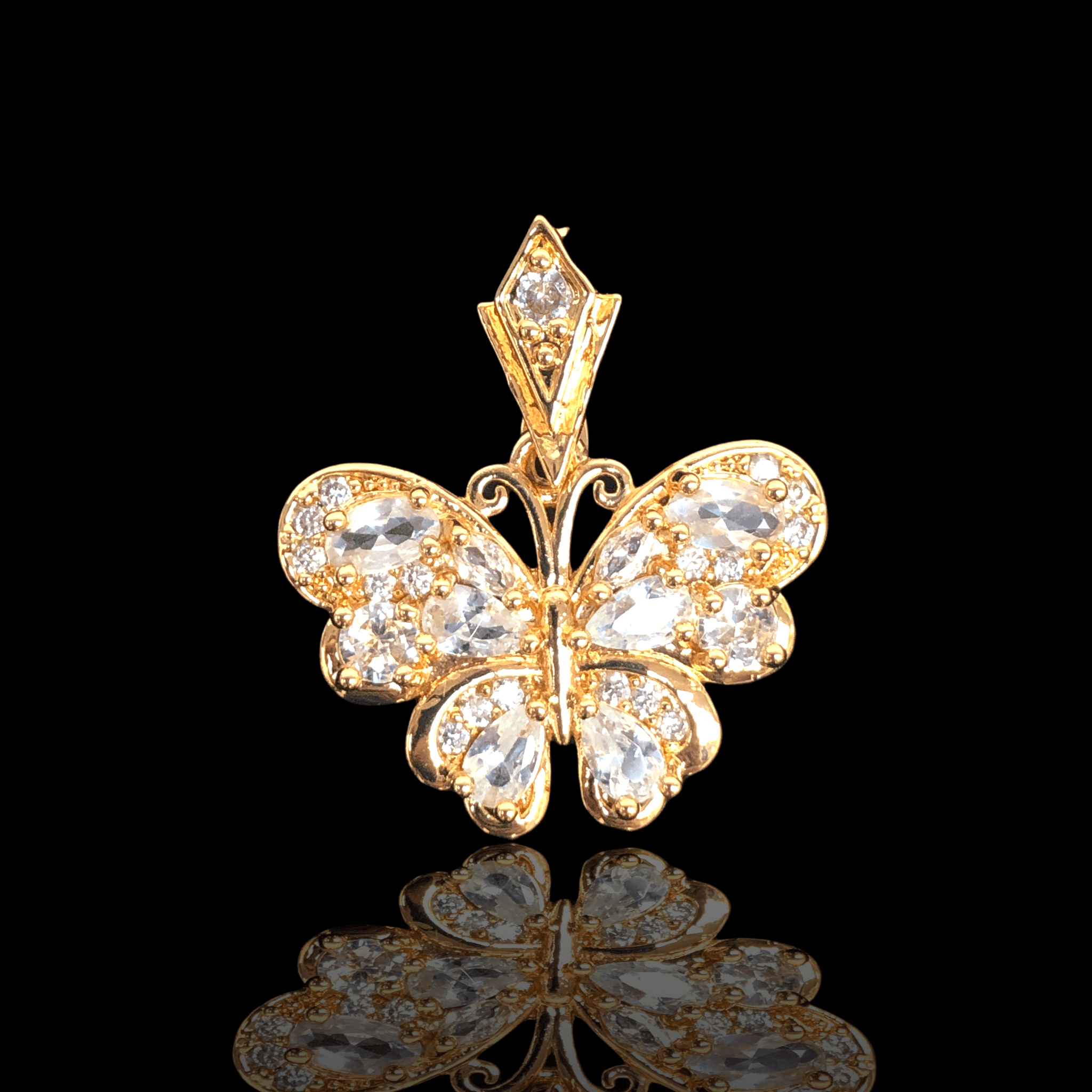 OLP 248 -18K Gold Filled Oro Laminado NEW, PENDANT - KUANIA