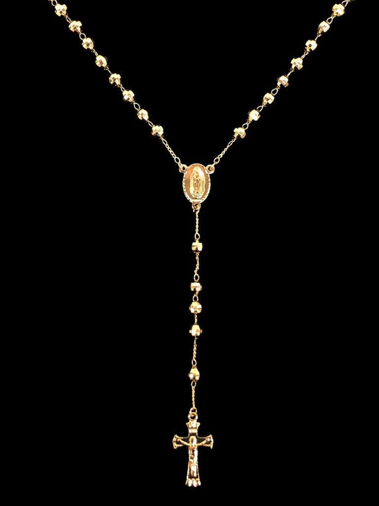 OLR 0009 -18K Gold Filled Oro Laminado ROSARY - KUANIA