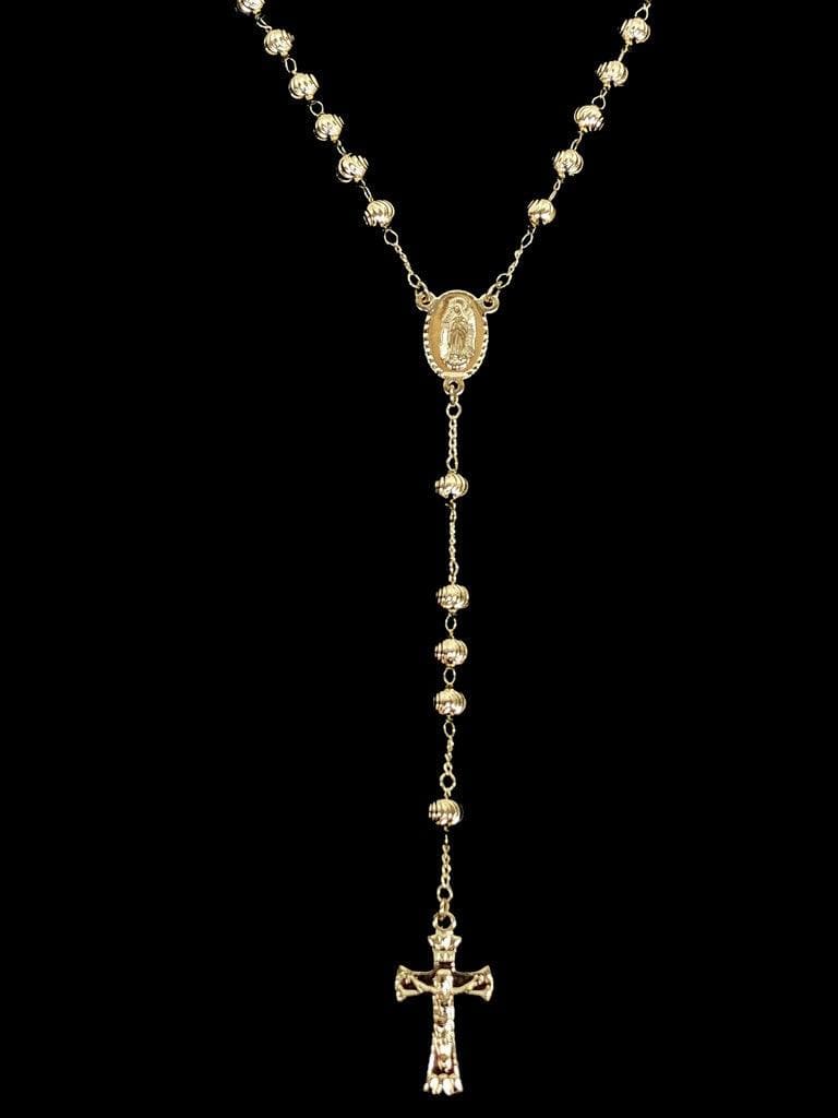 OLR 0016 -18K Gold Filled Oro Laminado ROSARY - KUANIA