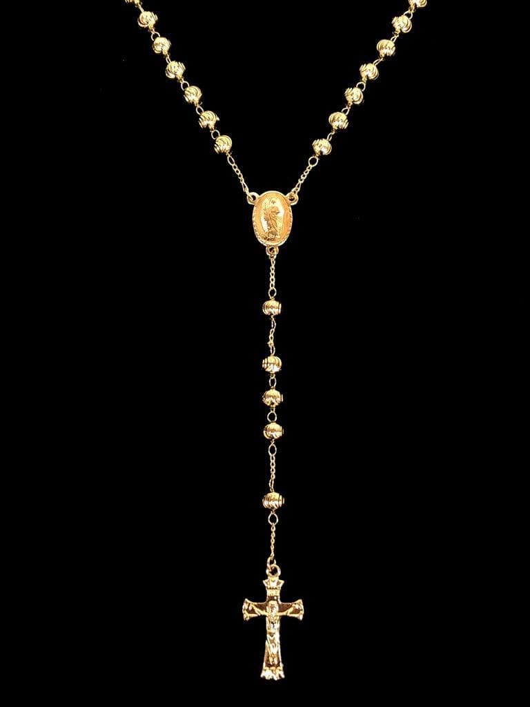 OLR 0016 -18K Gold Filled Oro Laminado ROSARY - KUANIA