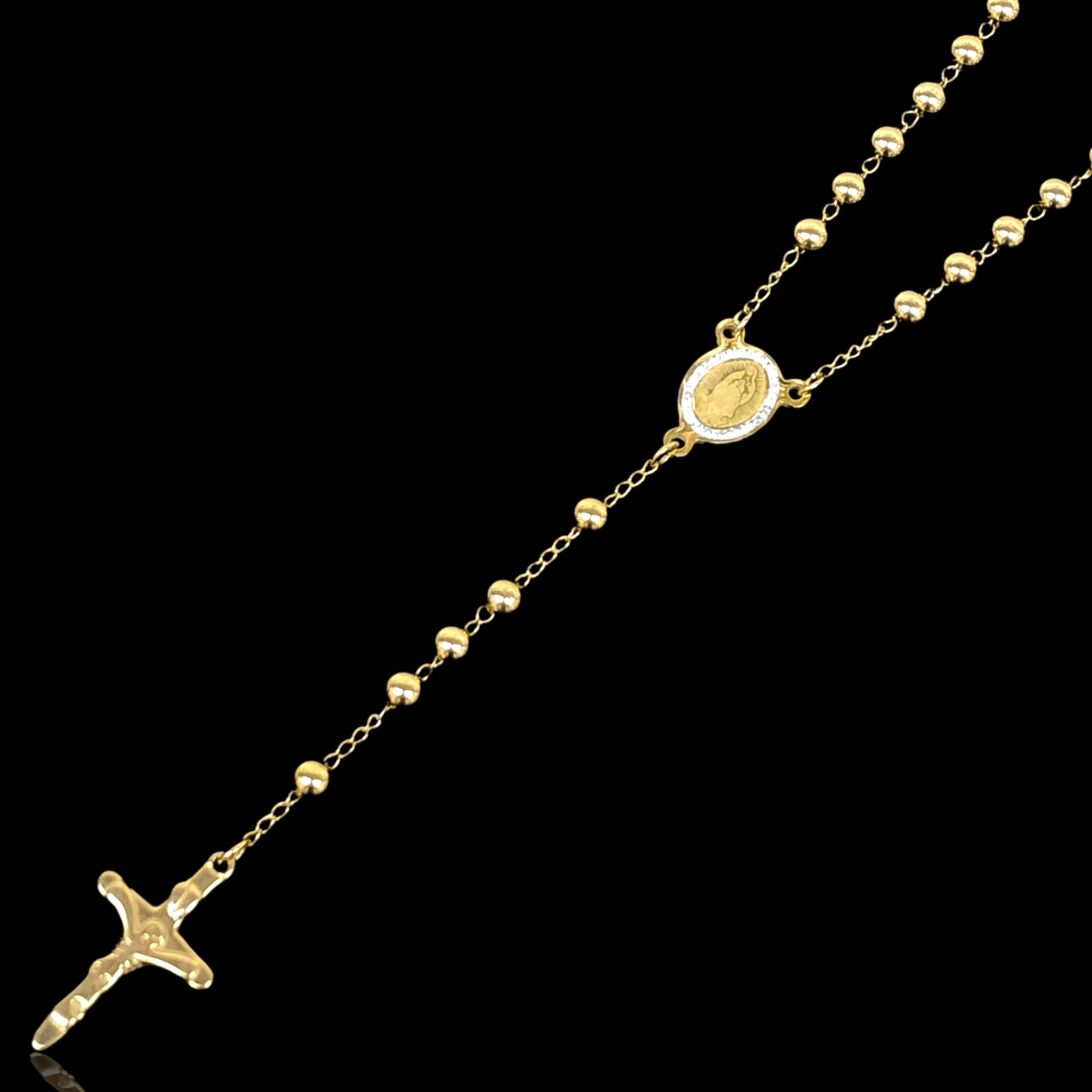 OLR 0023 -18K Gold Filled Oro Laminado ROSARY - KUANIA