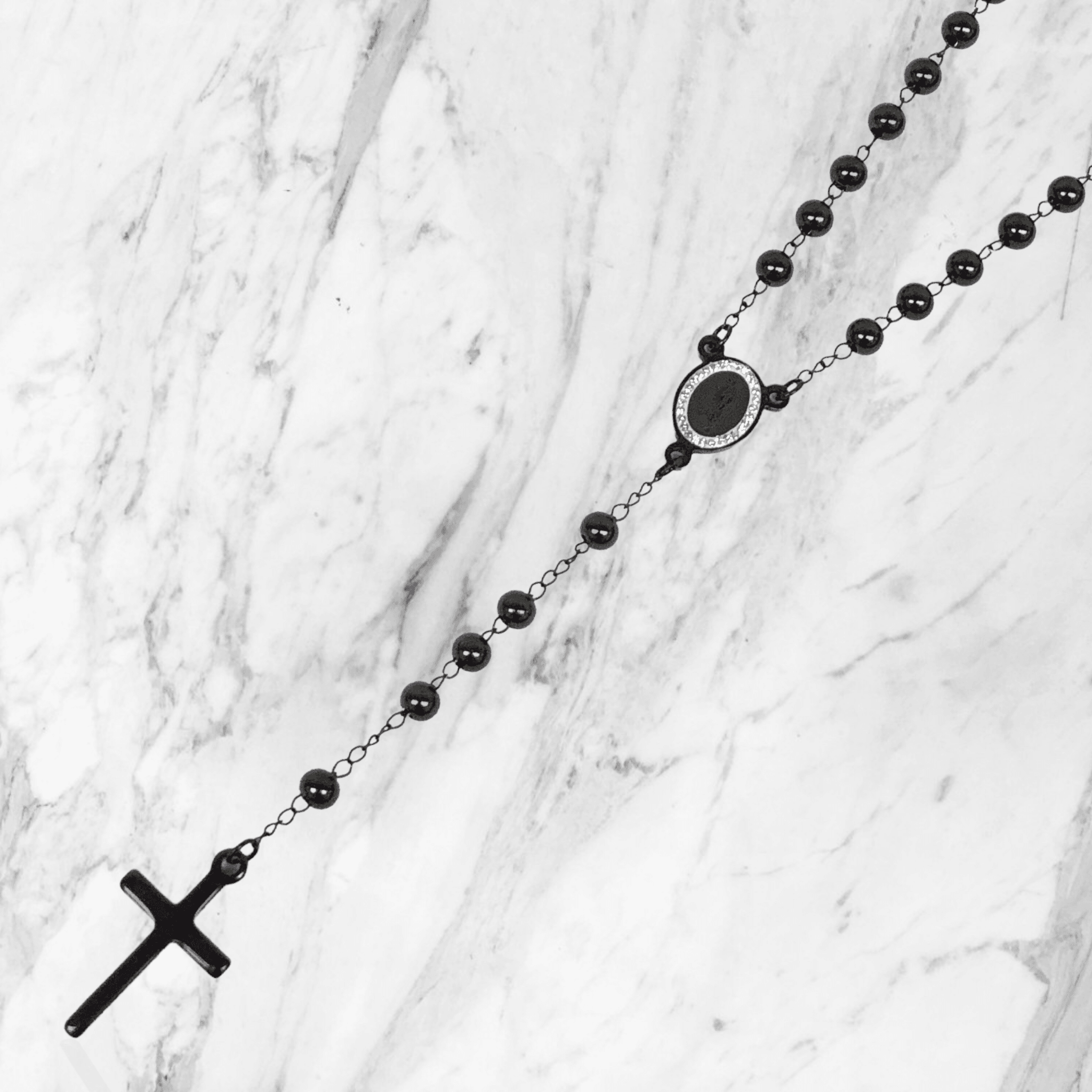 OLR 0026 -18K Gold Filled Oro Laminado ROSARY - KUANIA