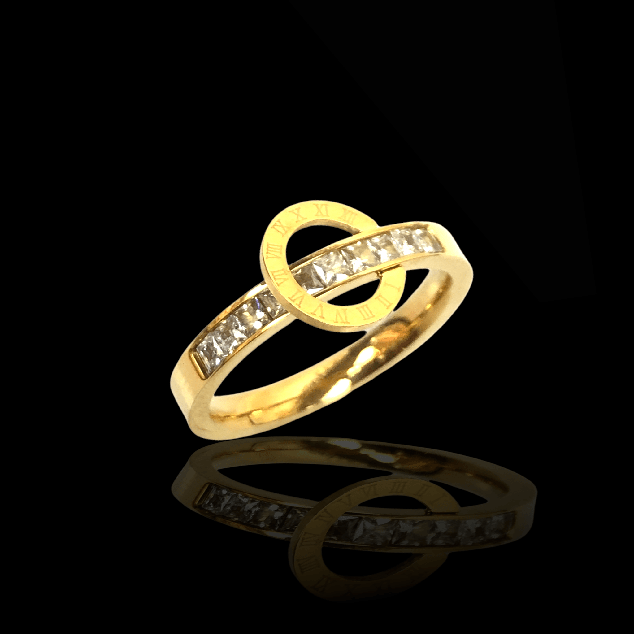 OLRA 0008 -18K Gold Filled Oro Laminado NEW, RING - KUANIA