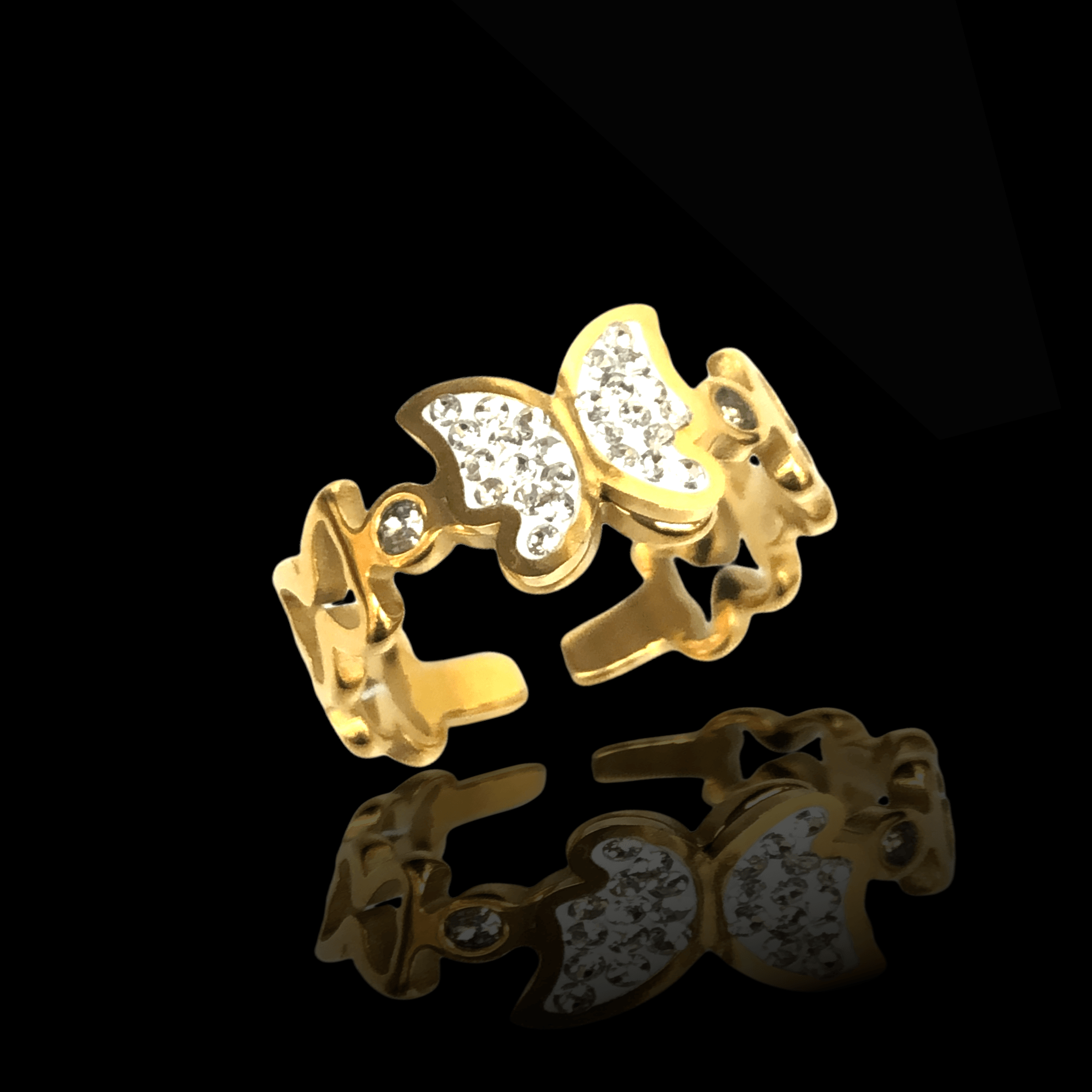 OLRA 0012 -18K Gold Filled Oro Laminado NEW, RING - KUANIA