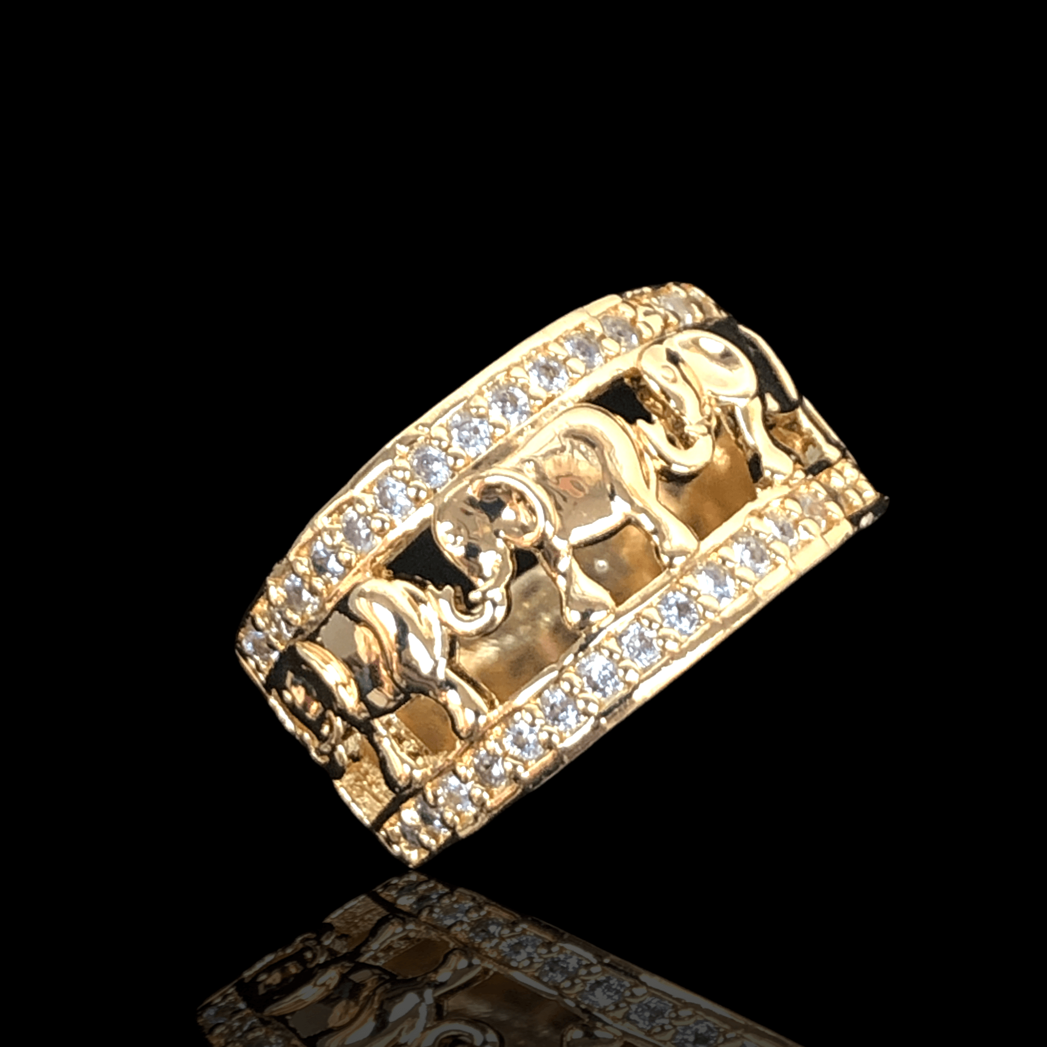 OLRA 0020 -18K Gold Filled Oro Laminado NEW, RING - KUANIA