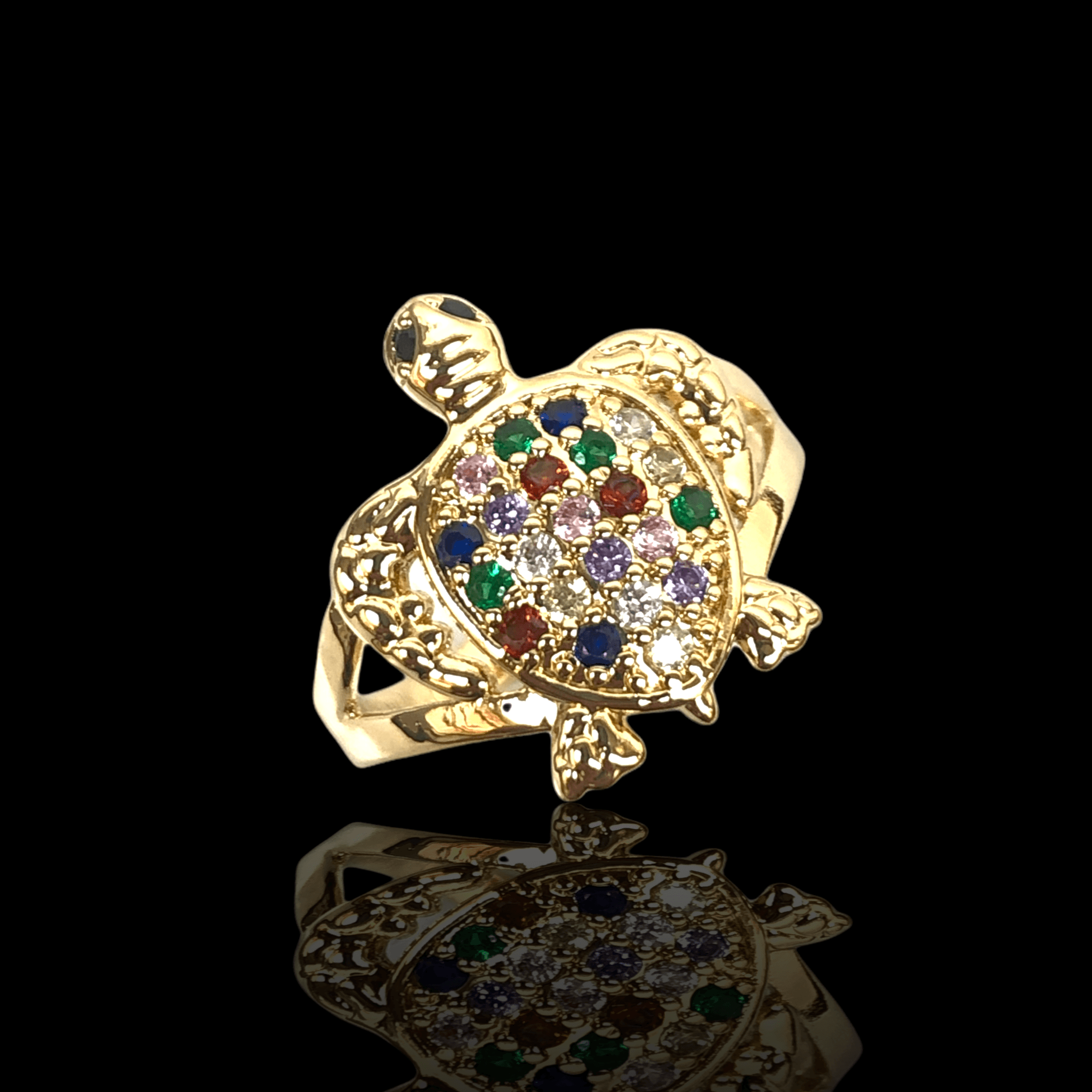 OLRA 0021B -18K Gold Filled Oro Laminado NEW, RING - KUANIA