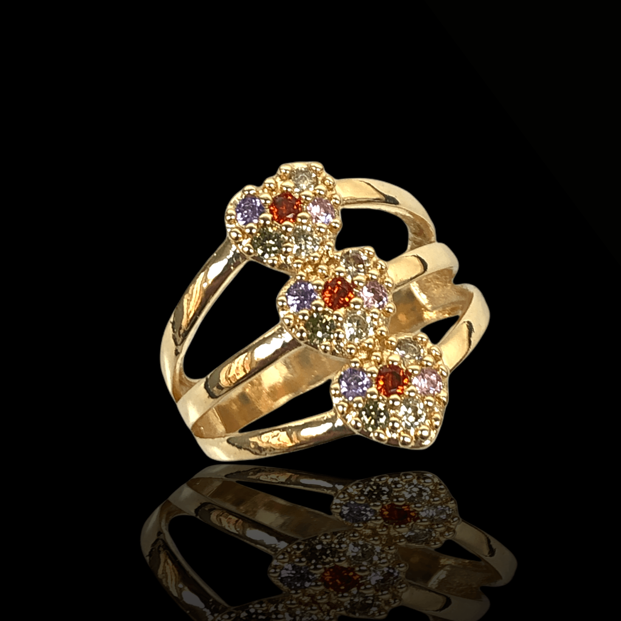 OLRA 0022 -18K Gold Filled Oro Laminado NEW, RING - KUANIA
