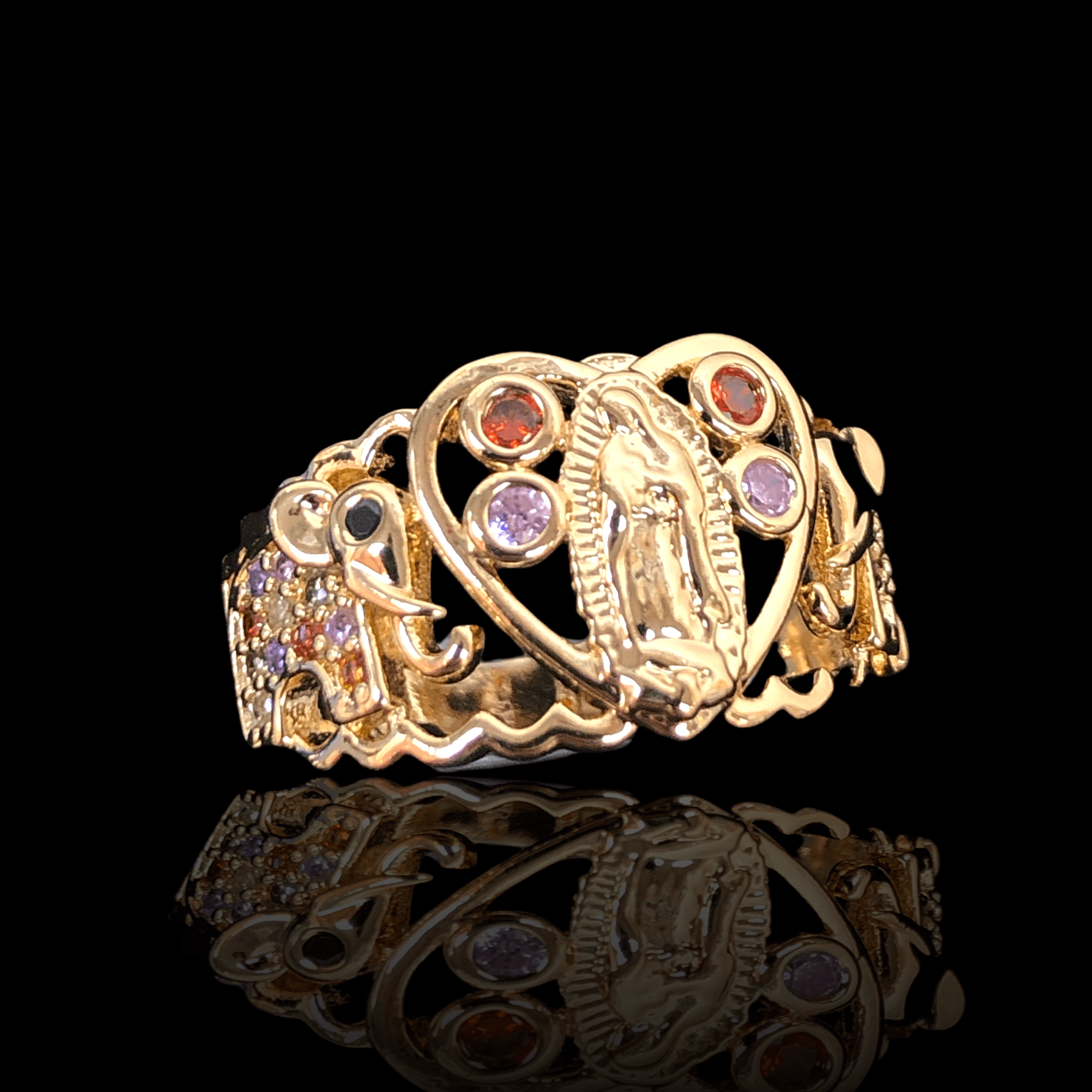 OLRA 0025 -18K Gold Filled Oro Laminado NEW, RING - KUANIA