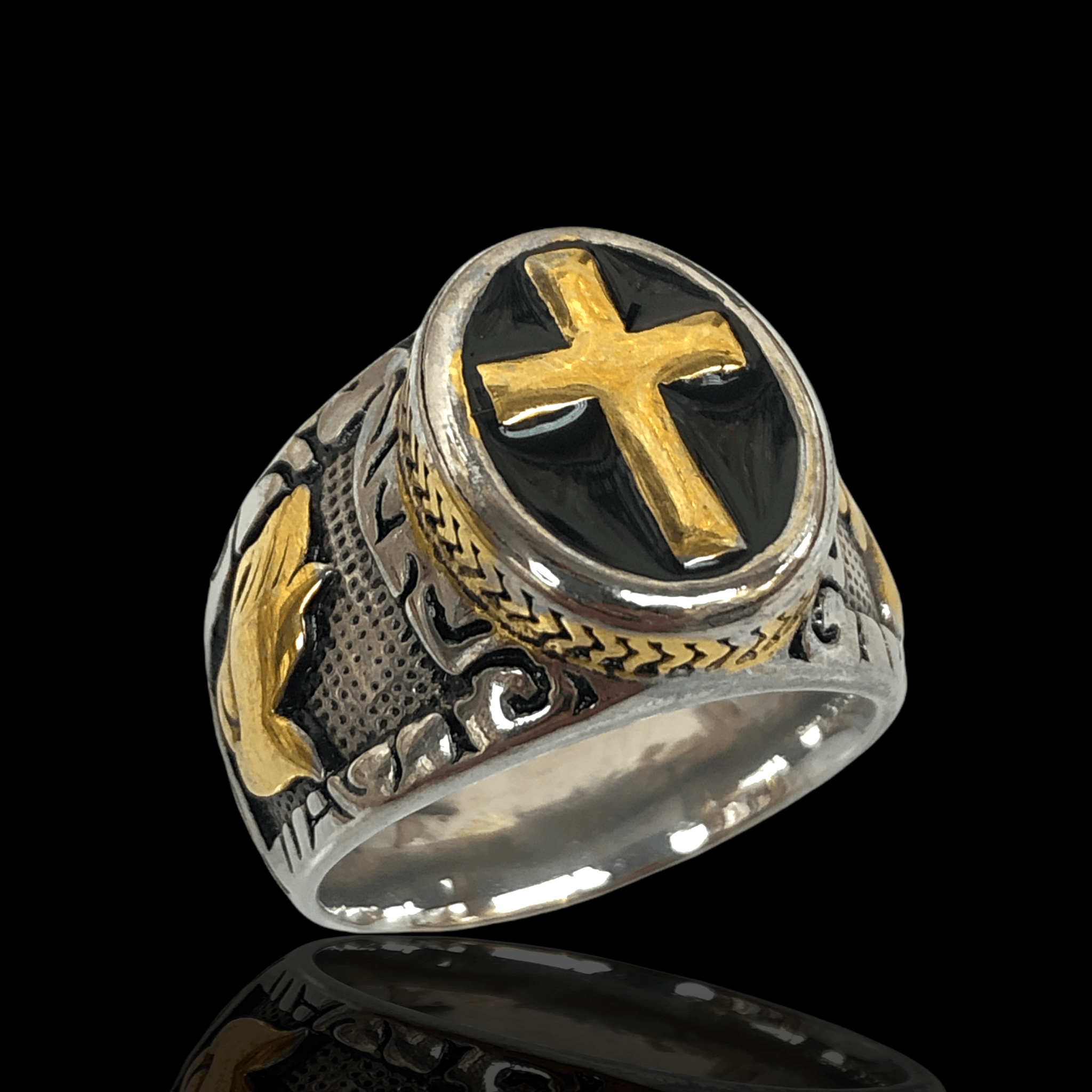 OLRA 0035 -18K Gold Filled Oro Laminado RING - KUANIA