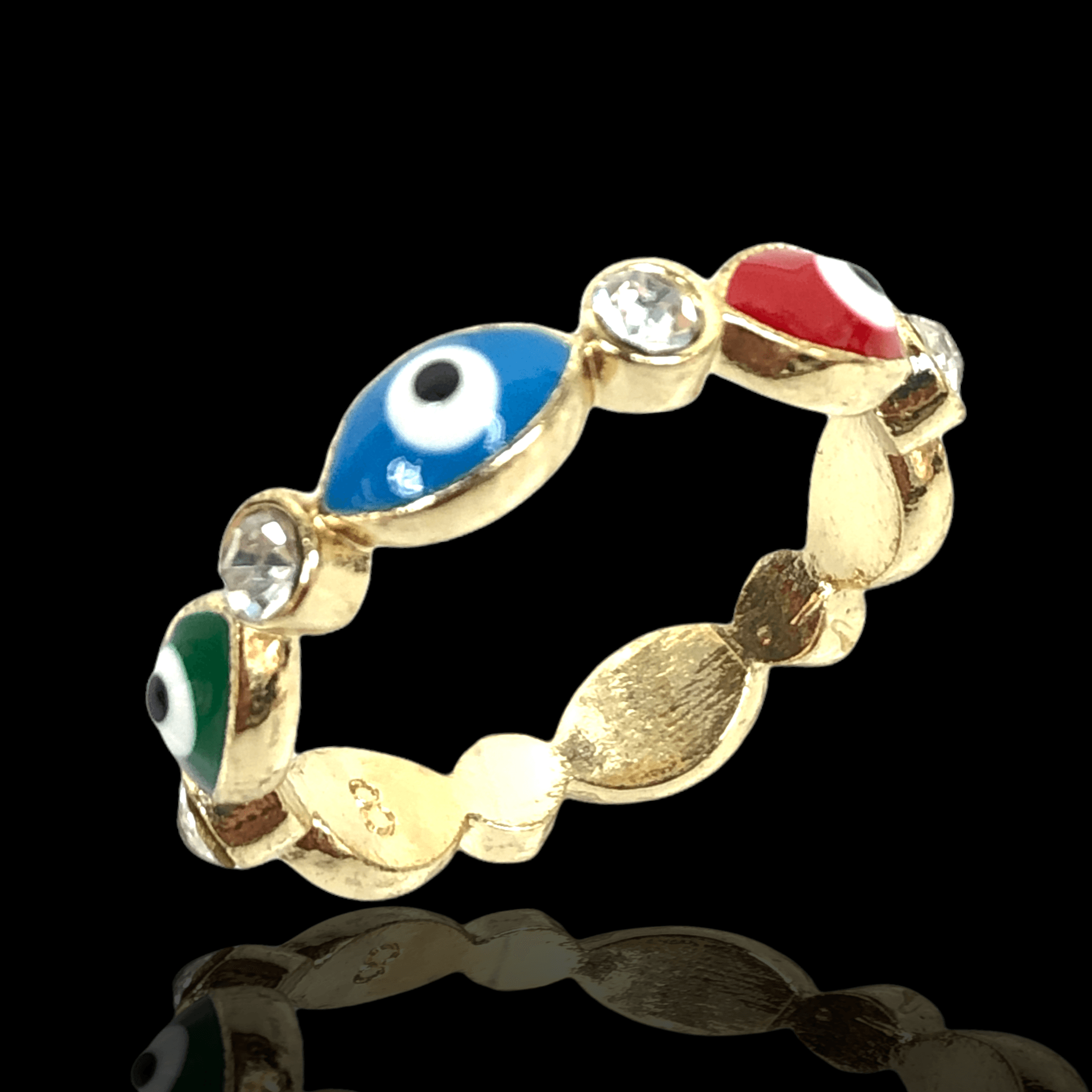 OLRA 0048 -18K Gold Filled Oro Laminado NEW, RING - KUANIA