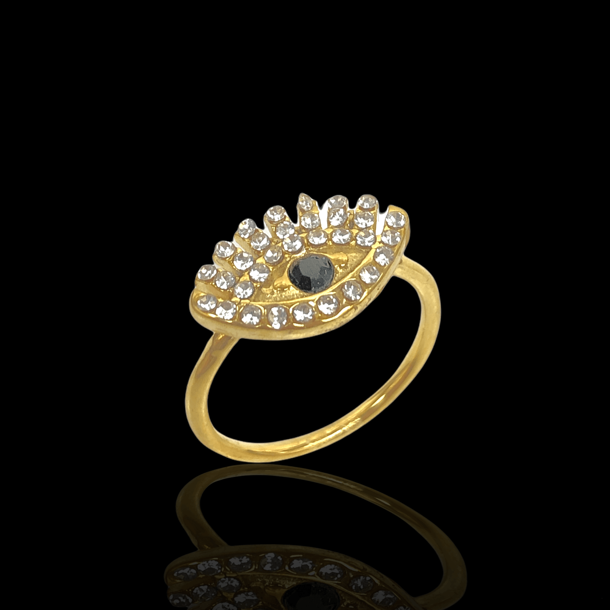 OLRA 0052 -18K Gold Filled Oro Laminado RING - KUANIA