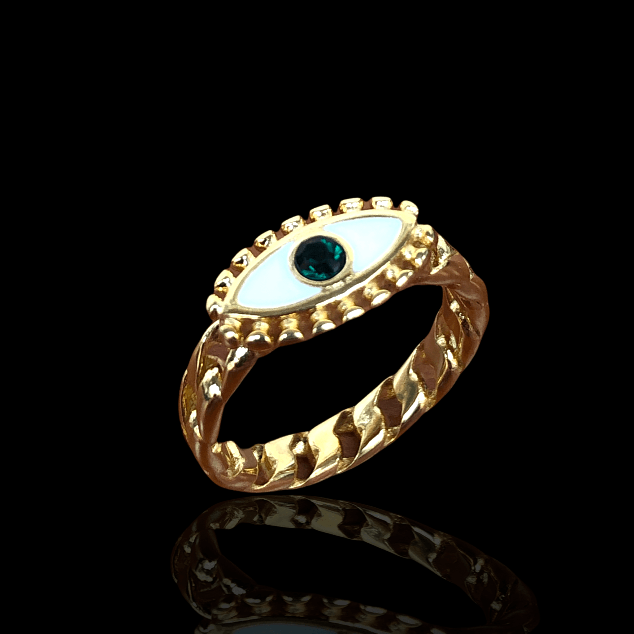 OLRA 0054 -18K Gold Filled Oro Laminado NEW, RING - KUANIA