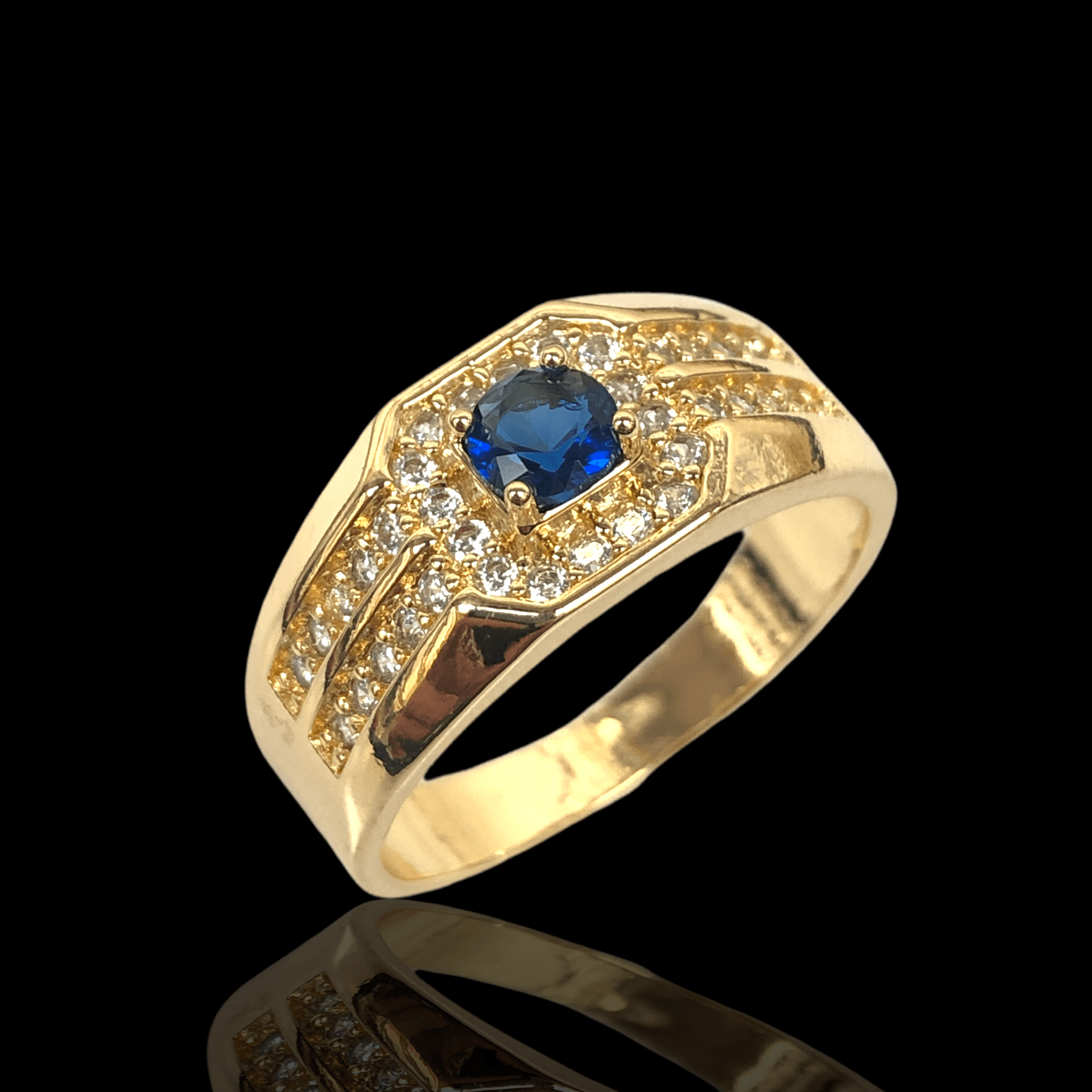 OLRA 0056 -18K Gold Filled Oro Laminado NEW, RING - KUANIA