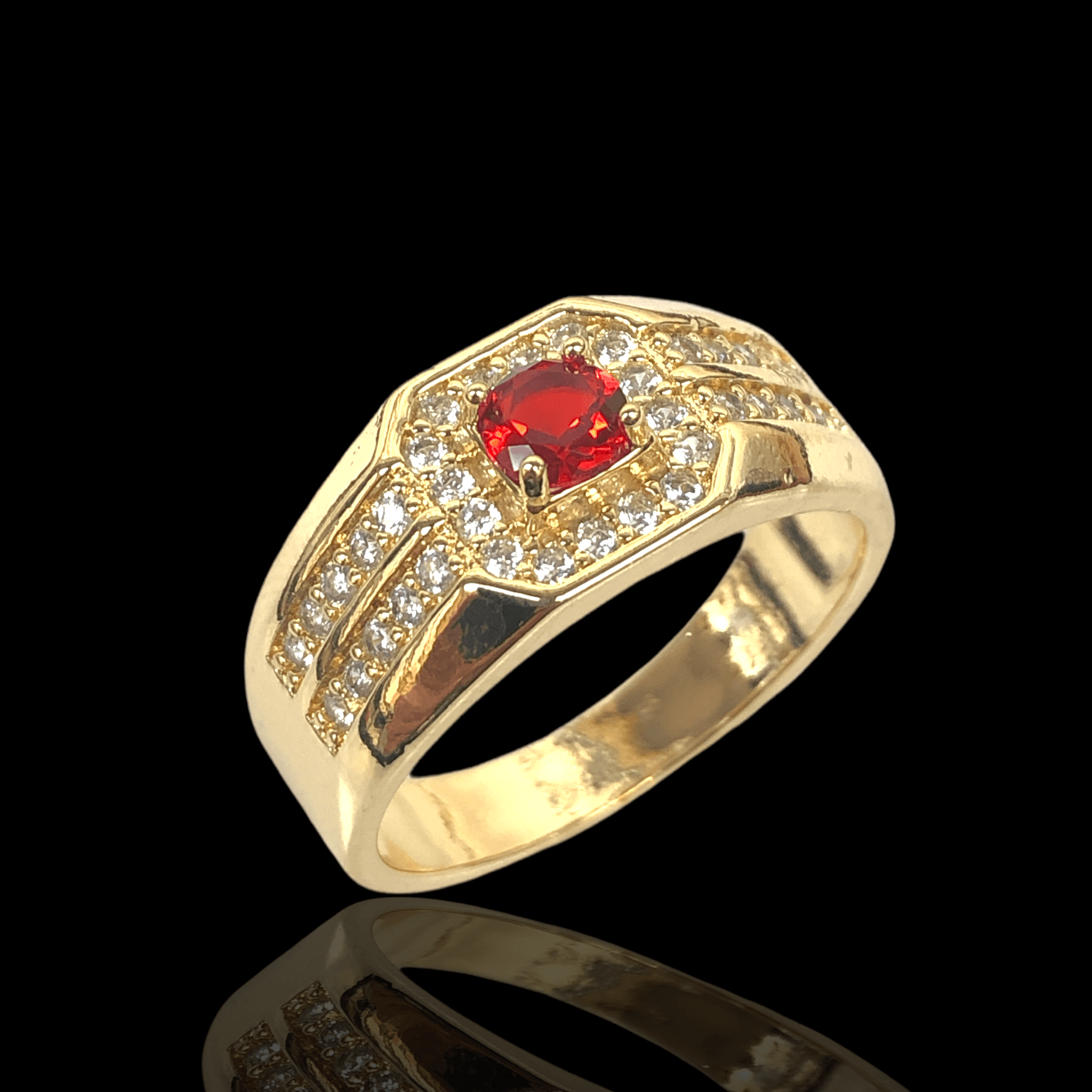 OLRA 0056 -18K Gold Filled Oro Laminado NEW, RING - KUANIA