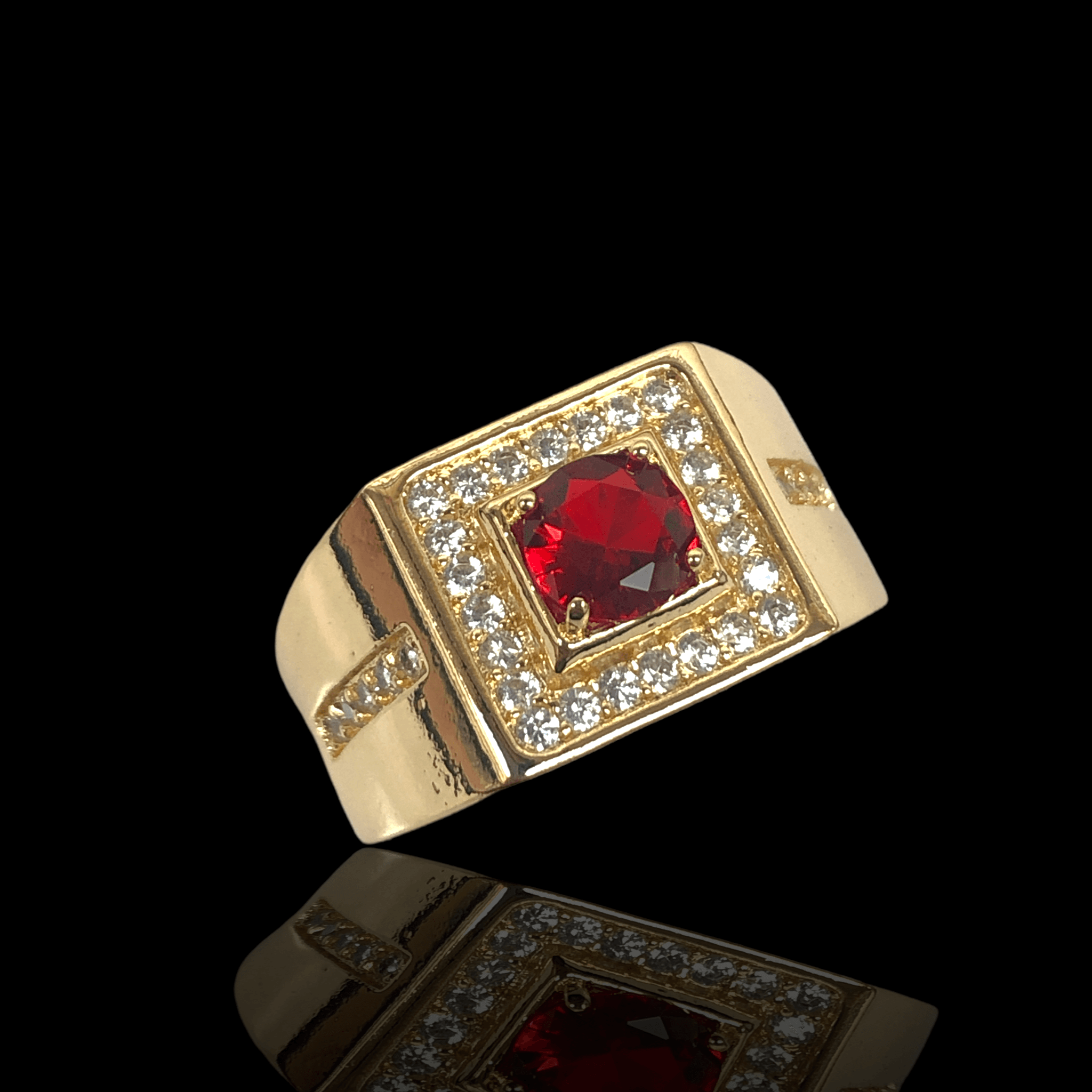 OLRA 0058 -18K Gold Filled Oro Laminado new, ring - KUANIA