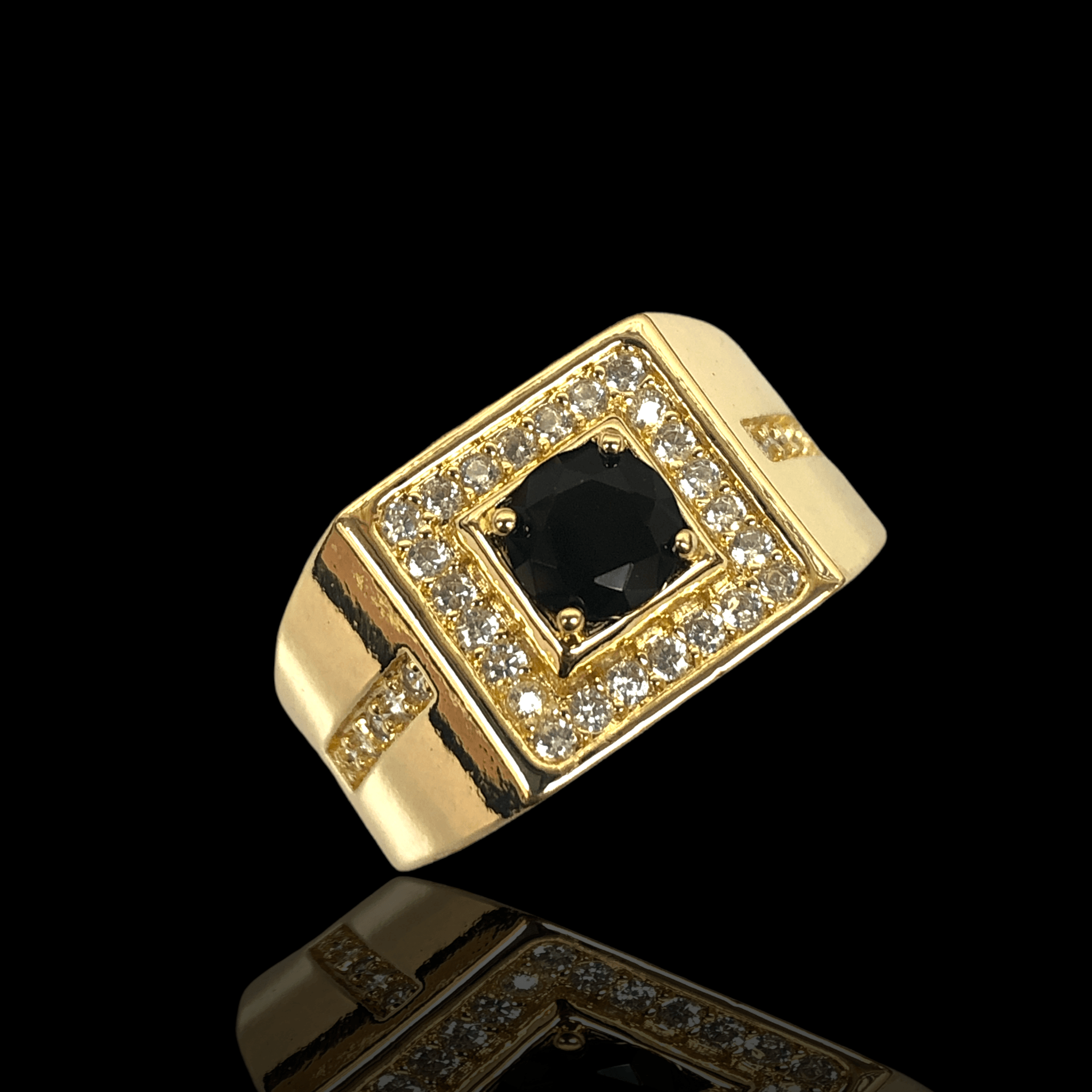 OLRA 0058 -18K Gold Filled Oro Laminado new, ring - KUANIA