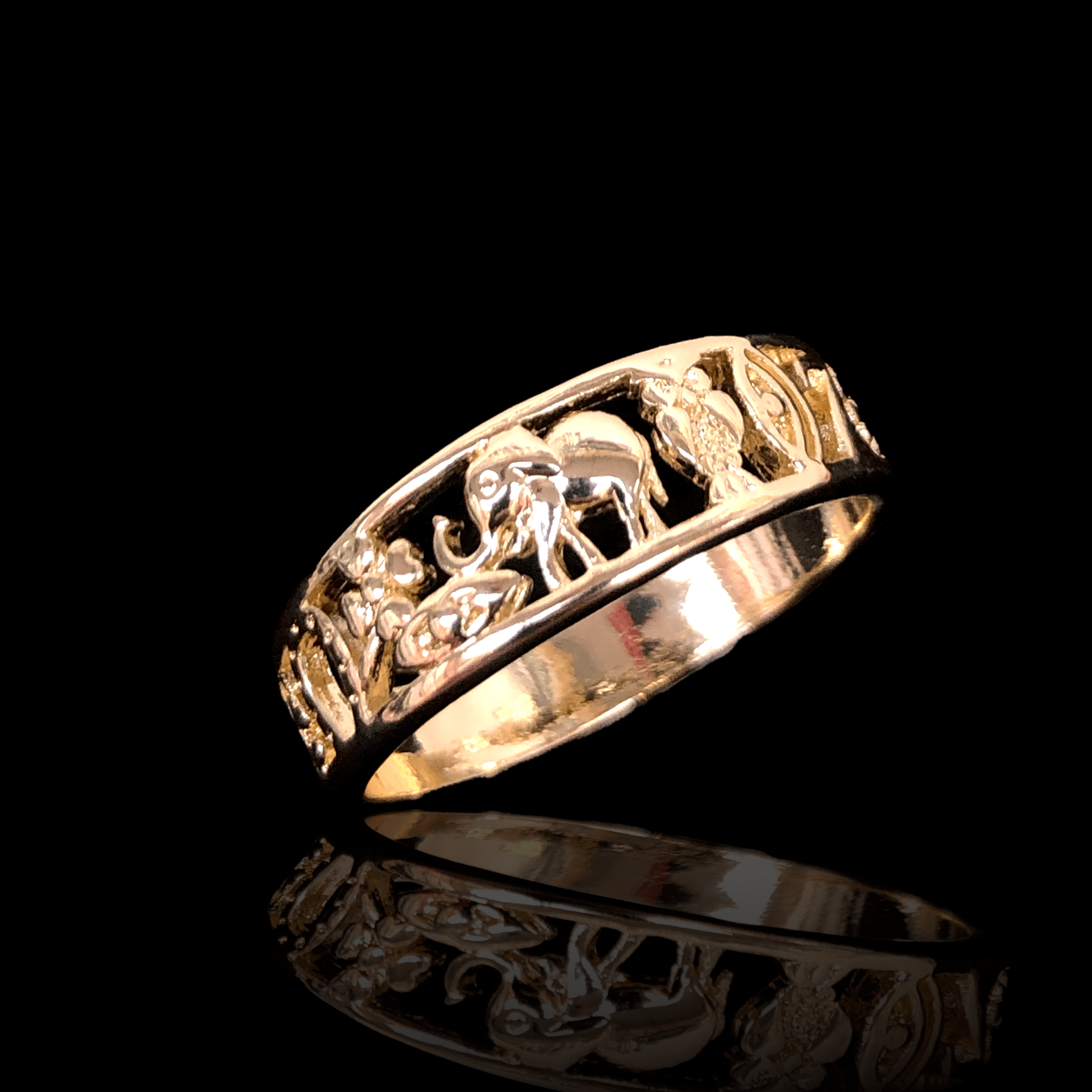 OLRA 0064 -18K Gold Filled Oro Laminado NEW, RING - KUANIA