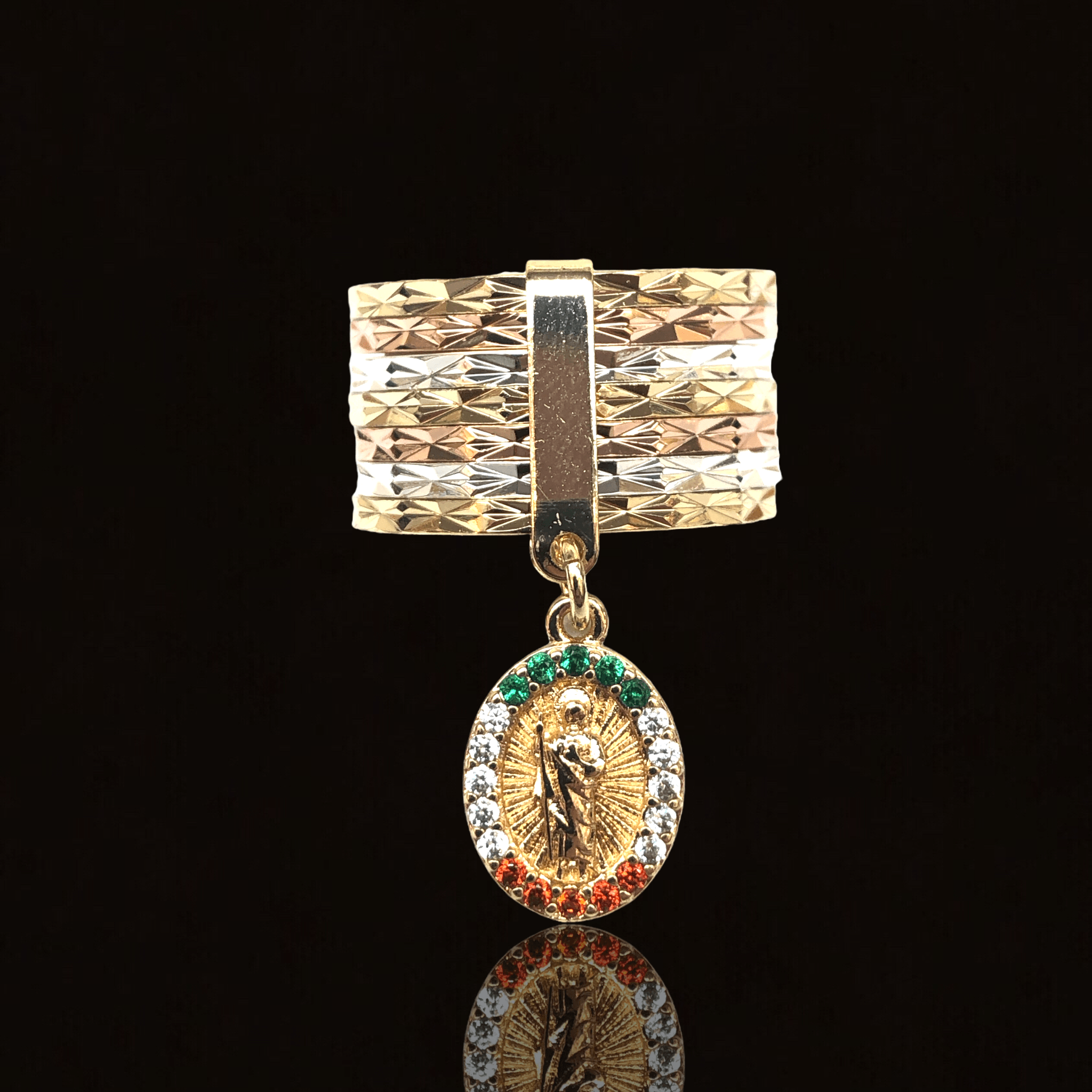 OLRA 0071 -18K Gold Filled Oro Laminado NEW, RING - KUANIA