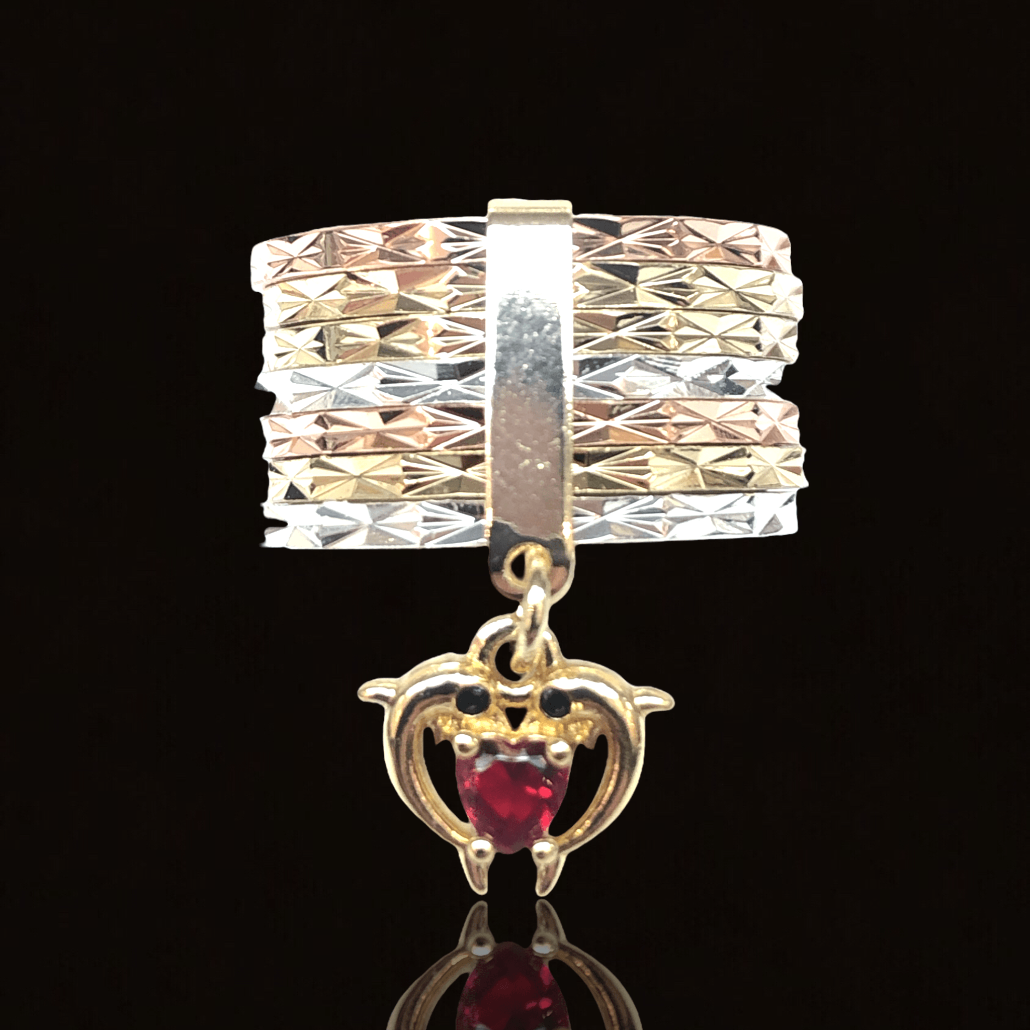 OLRA 0072 -18K Gold Filled Oro Laminado RING - KUANIA