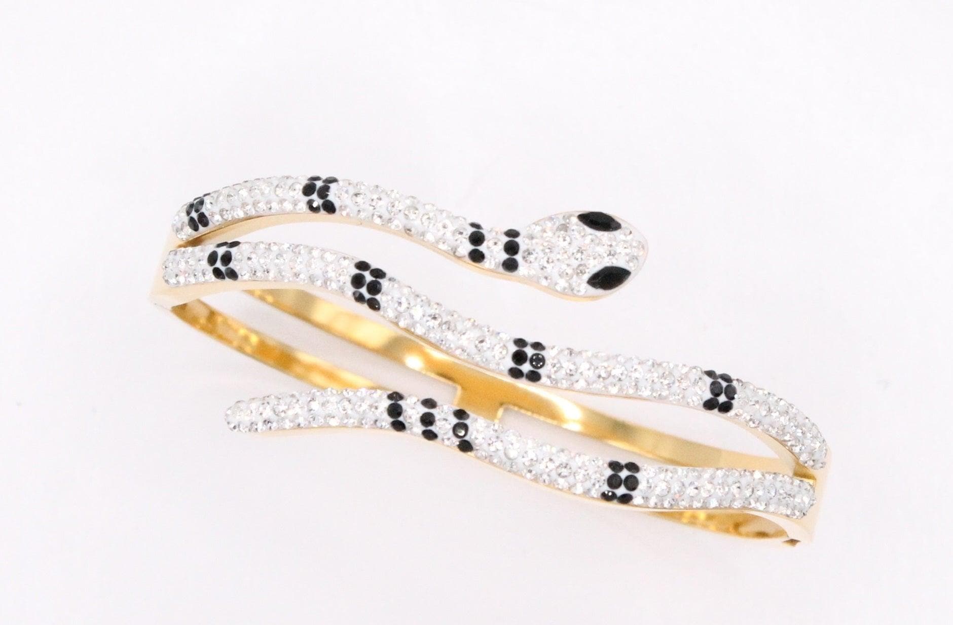 OLS 0006 -18K Gold Filled Oro Laminado BANGLE, NEW - KUANIA