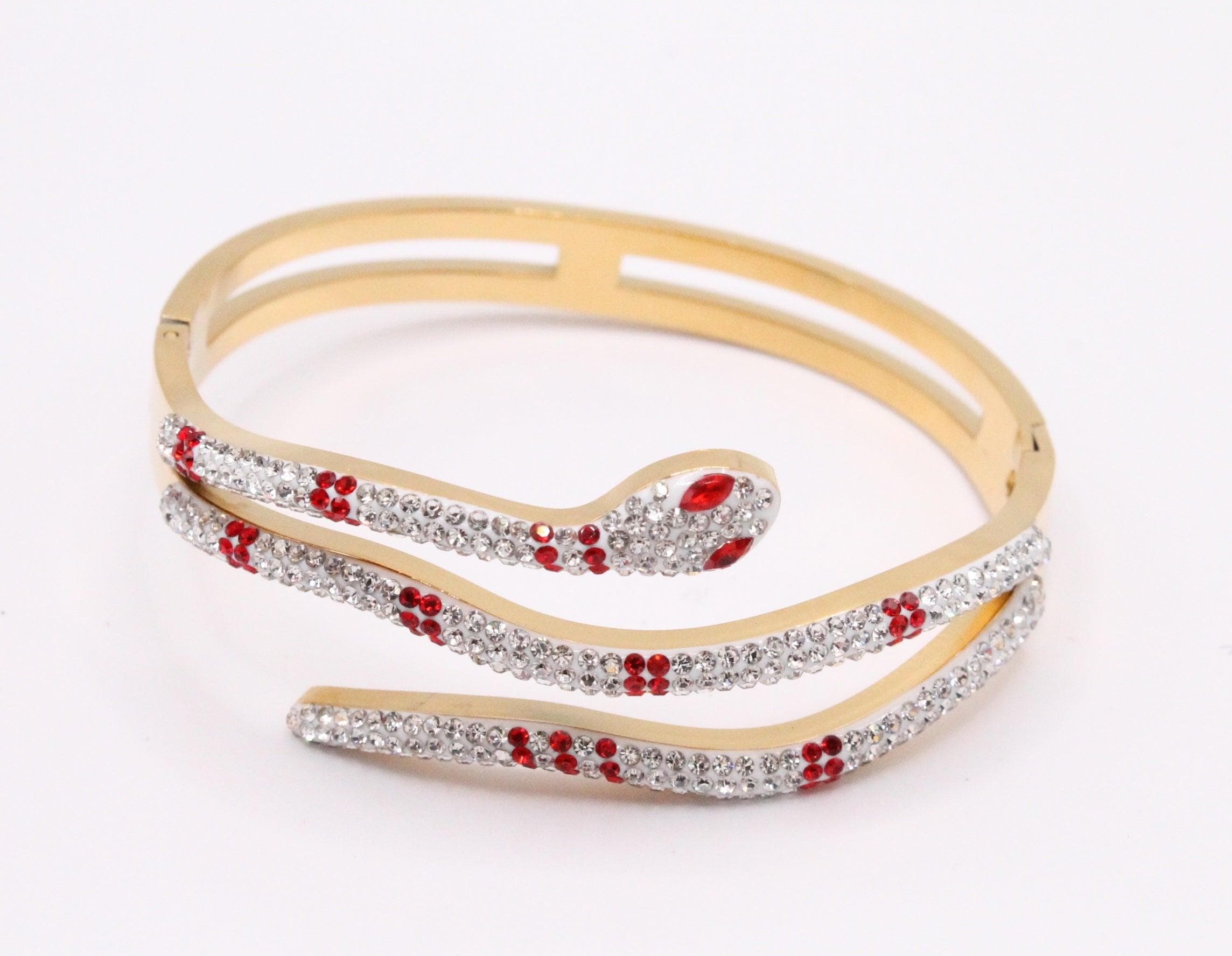 OLS 0011 -18K Gold Filled Oro Laminado BANGLE, NEW - KUANIA
