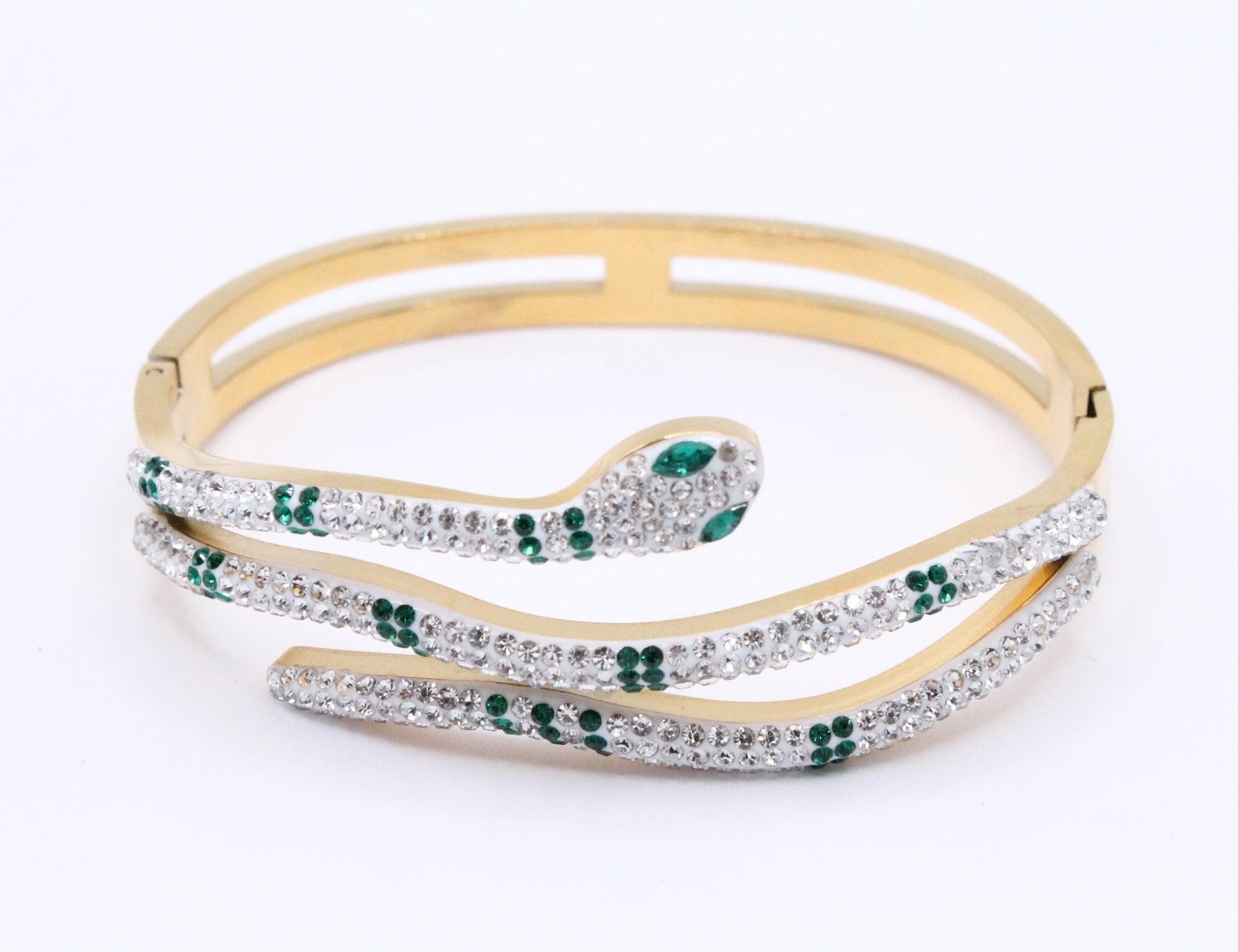OLS 0014 -18K Gold Filled Oro Laminado BANGLE, NEW - KUANIA