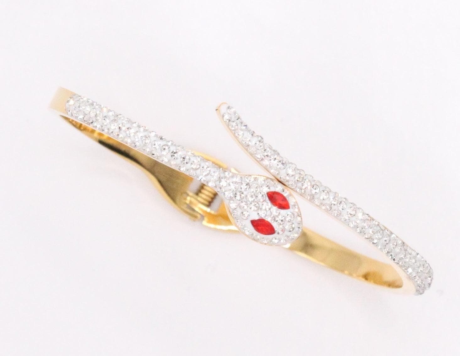 OLS 0015 -18K Gold Filled Oro Laminado BANGLE, NEW - KUANIA