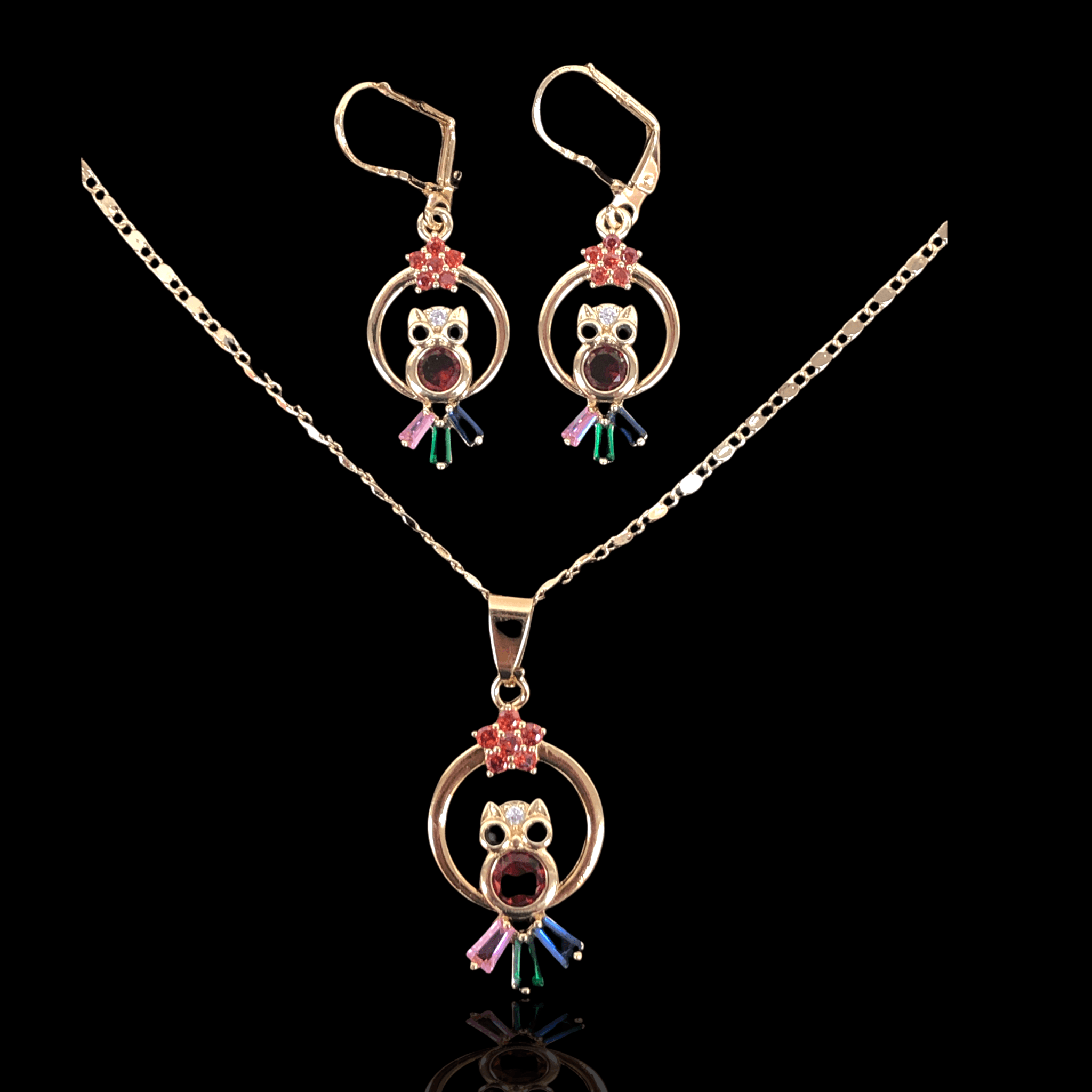 OLXS 0013 -18K Gold Filled Oro Laminado - KUANIA