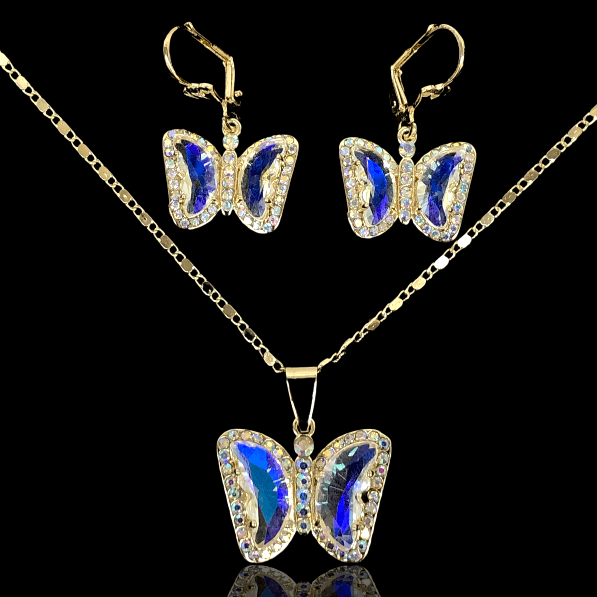 OLXS 0044 -18K Gold Filled Oro Laminado NEW - KUANIA