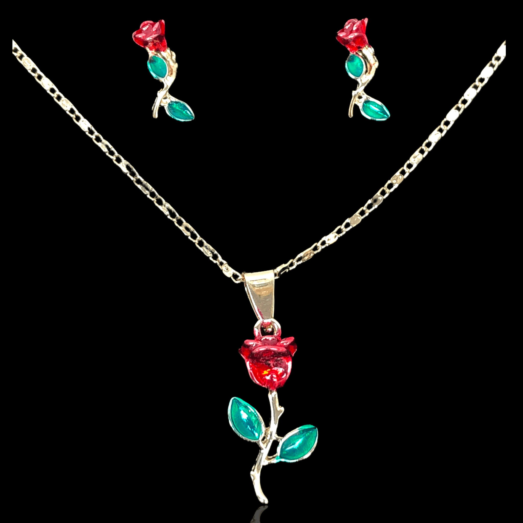 OLXS 0084 -18K Gold Filled Oro Laminado NEW, SET - KUANIA