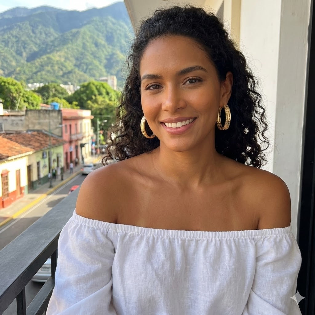 Gold Filled Oro Laminado Morocco Filigree Hoop Earrings