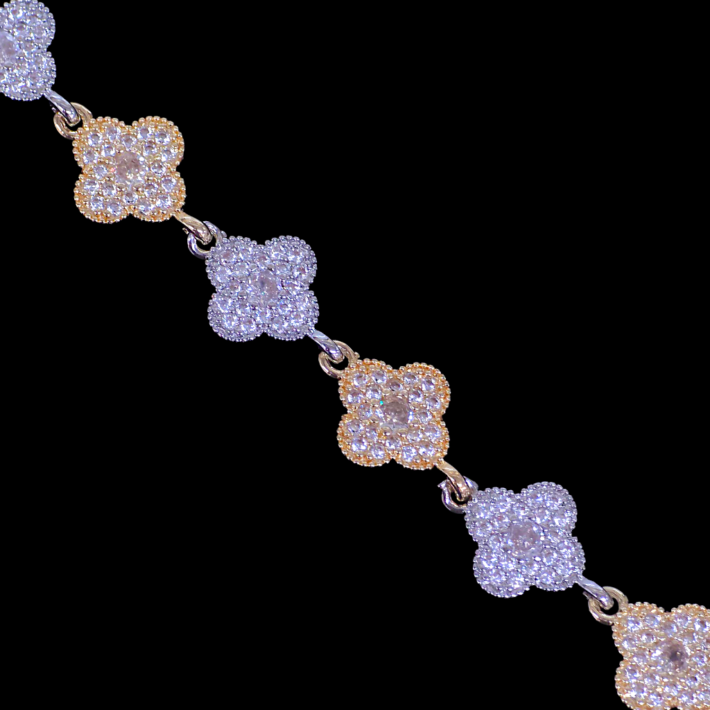 Gold Filled Oro Laminado Renaissance Blossom Bracelet