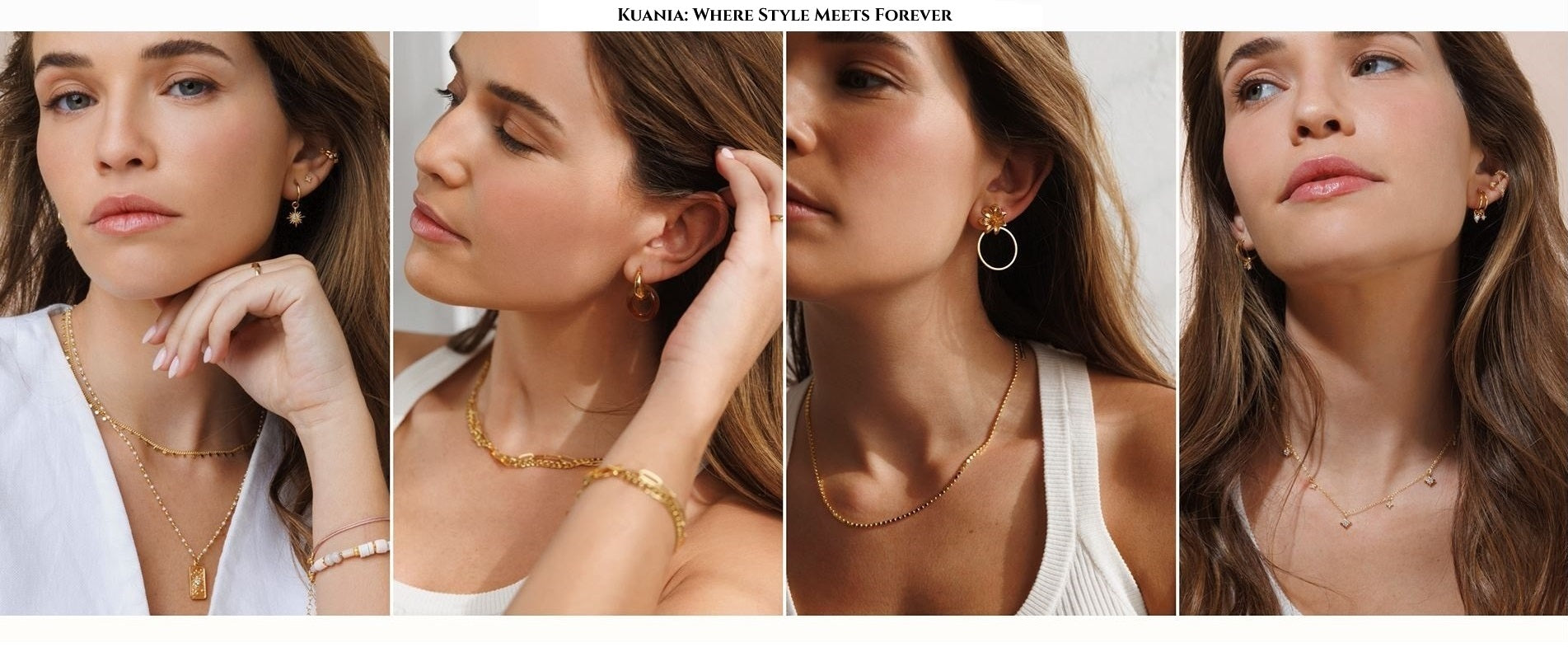 Gold Filled Oro laminado Kuania Wholesale Jewelry Gold Plated Jewelry